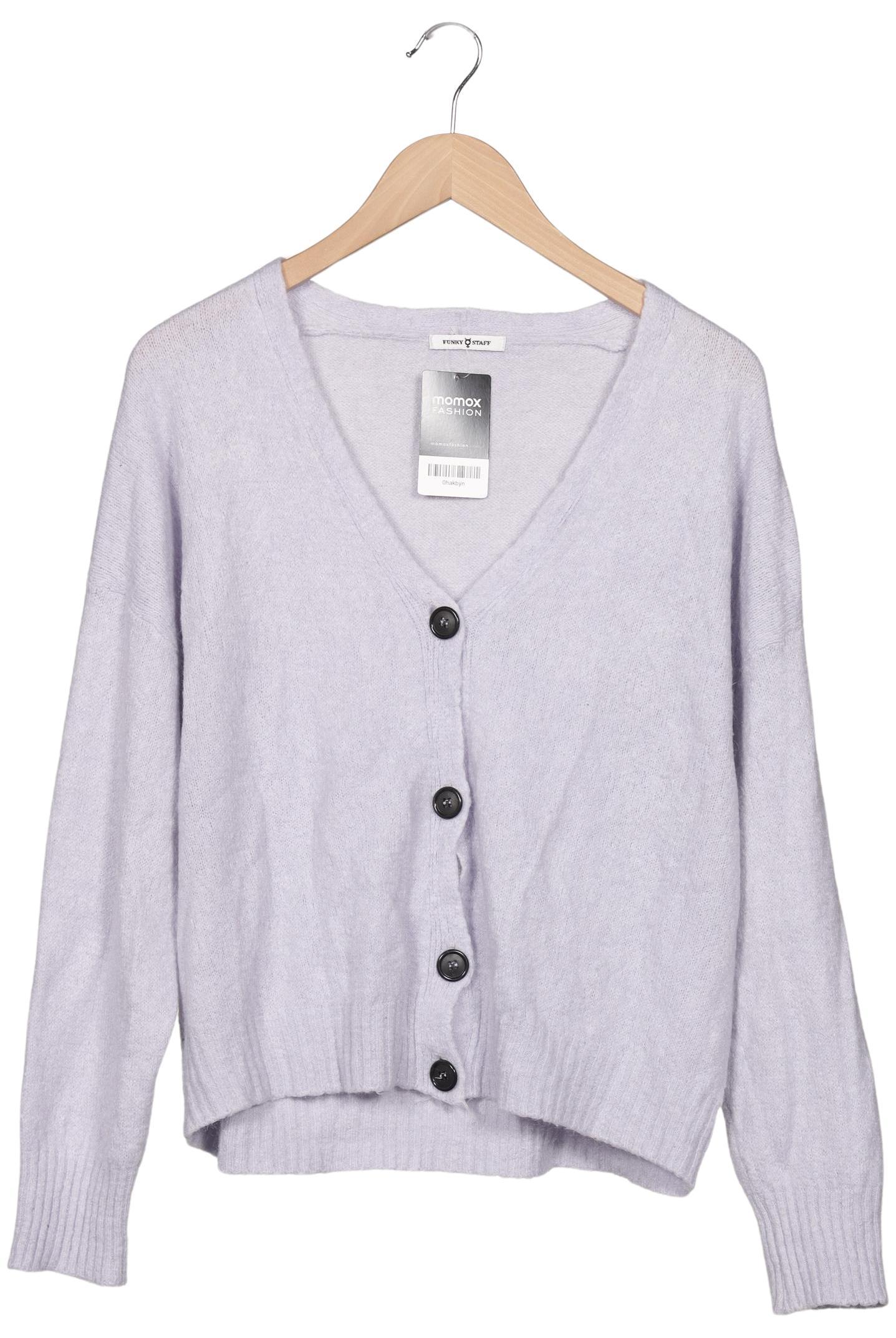 

Funky Staff Damen Strickjacke, flieder, Gr. 42