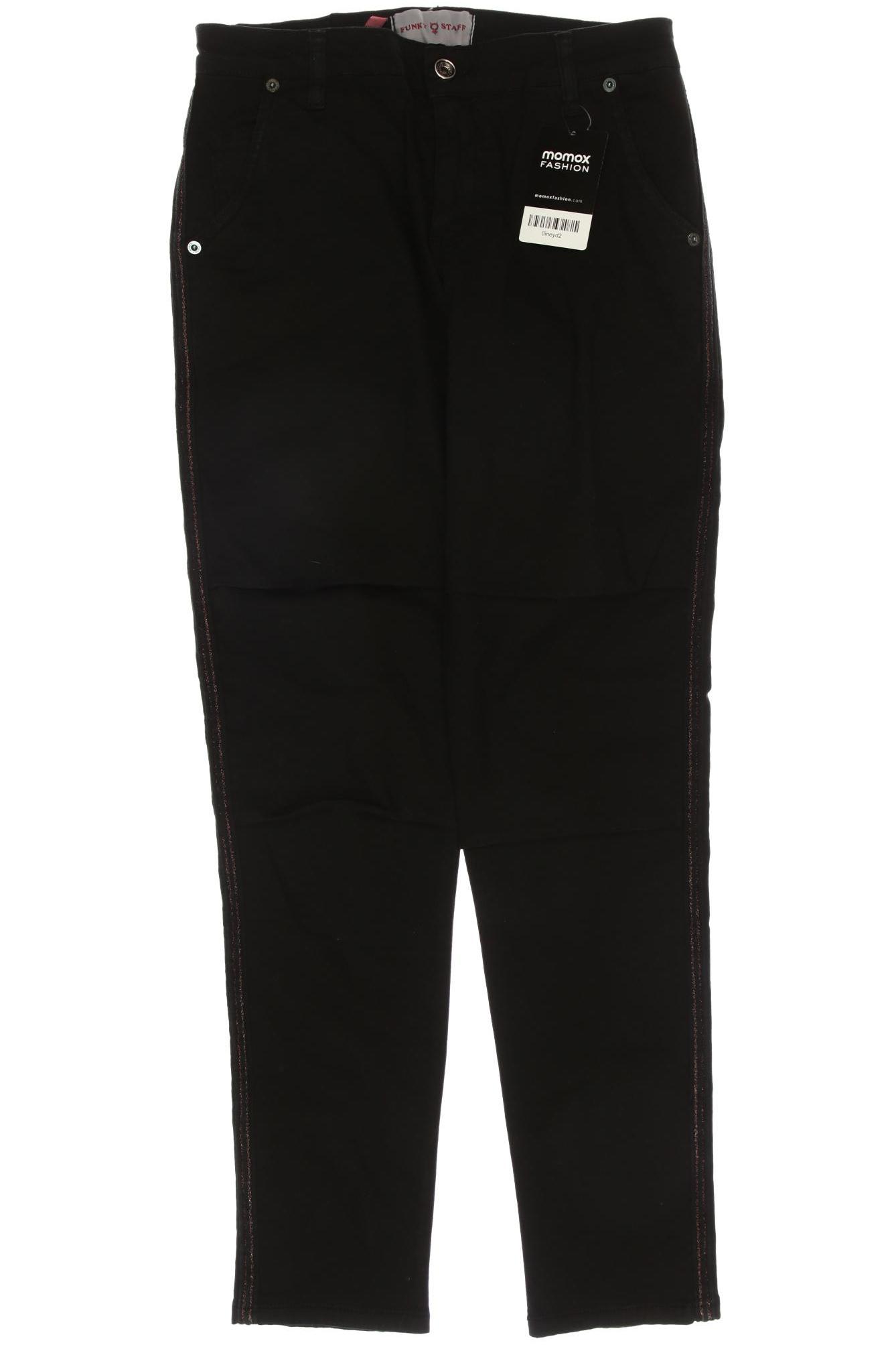 

Funky Staff Damen Jeans, schwarz