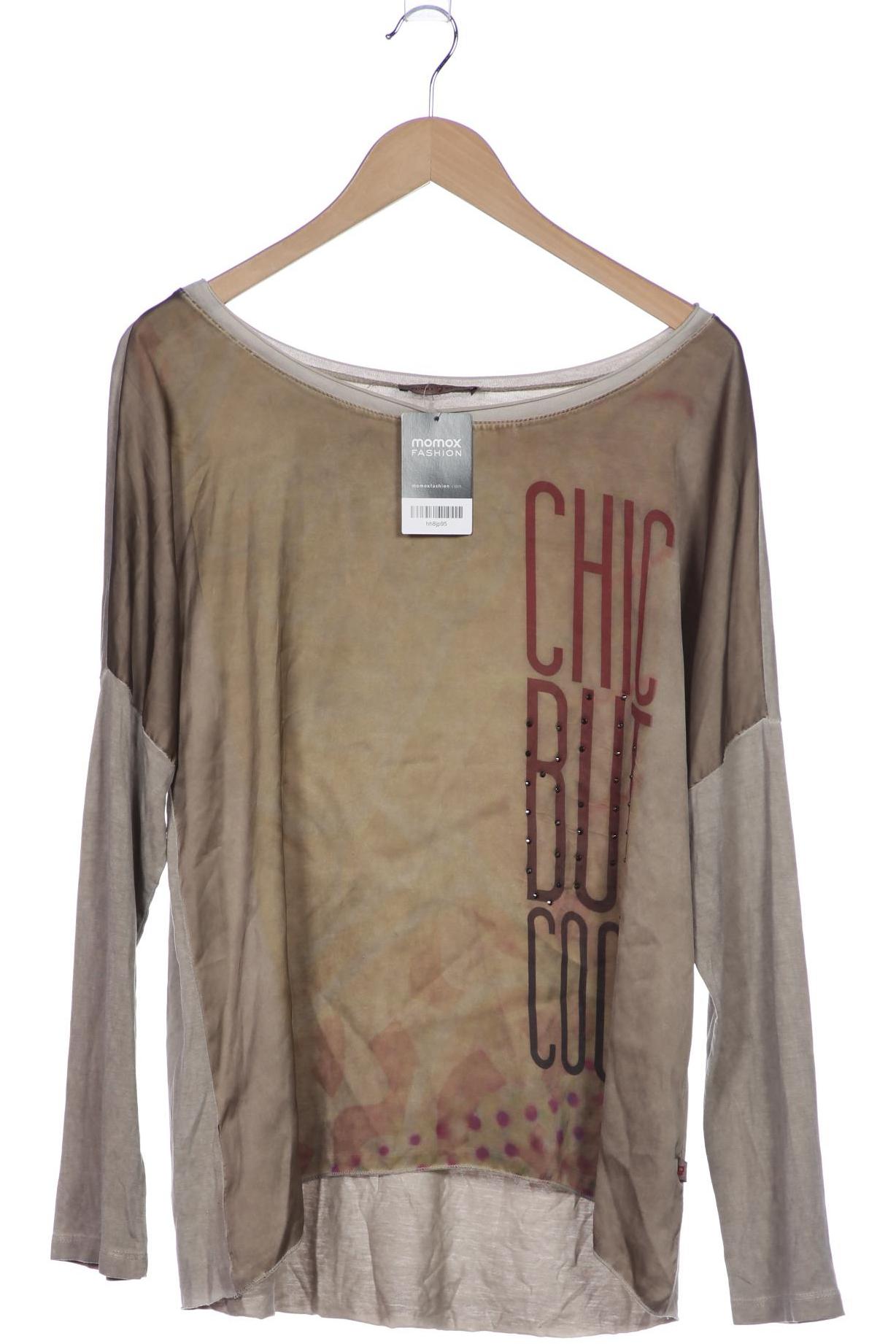 

Funky Staff Damen Langarmshirt, beige, Gr. 42