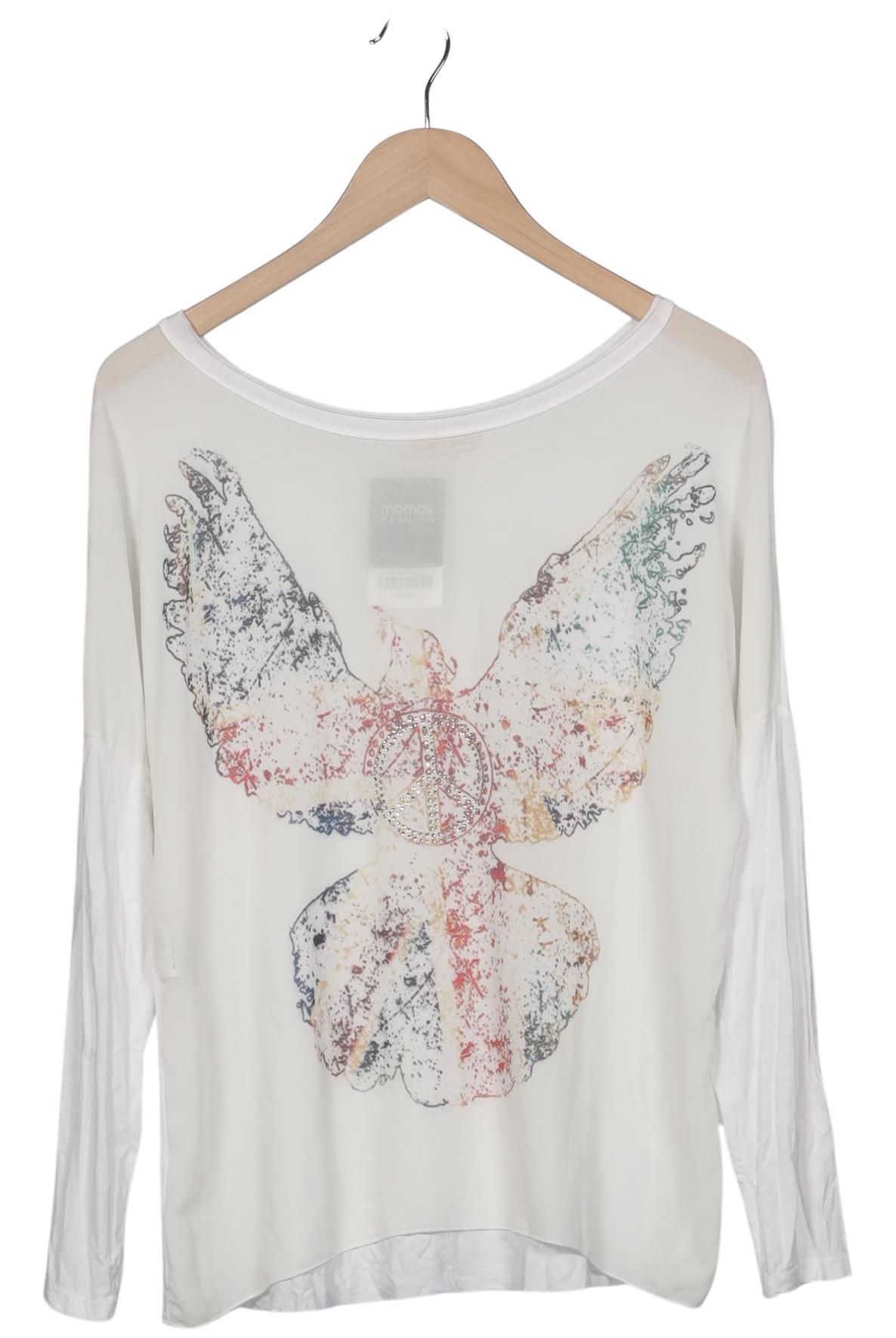 

Funky Staff Damen Langarmshirt, weiß, Gr. 42