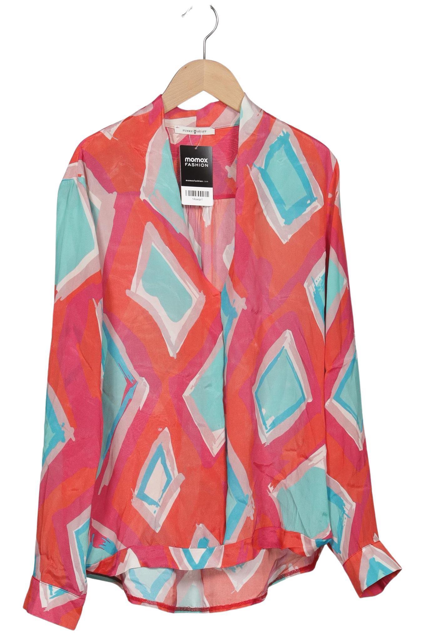 

Funky Staff Damen Bluse, mehrfarbig, Gr. 38