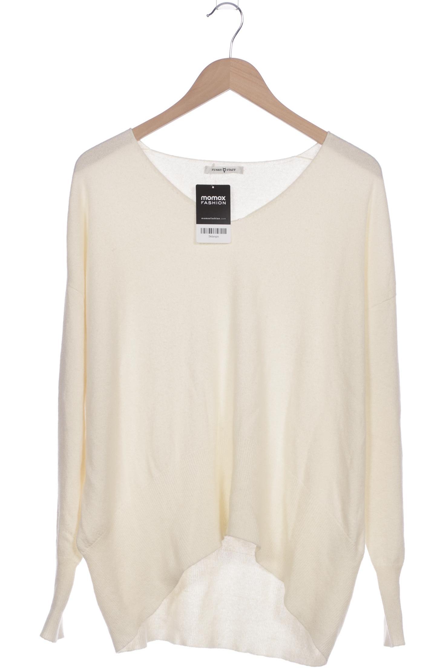 

Funky Staff Damen Pullover, cremeweiß, Gr. 38