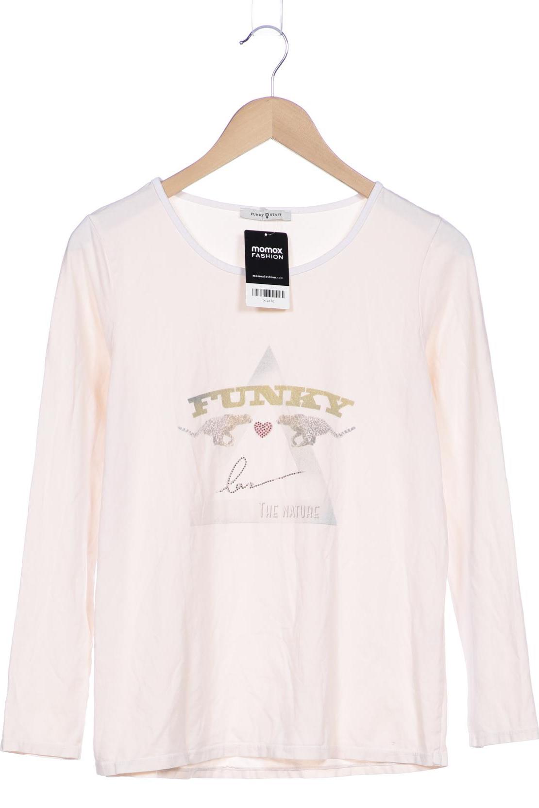 

Funky Staff Damen Langarmshirt, cremeweiß, Gr. 38