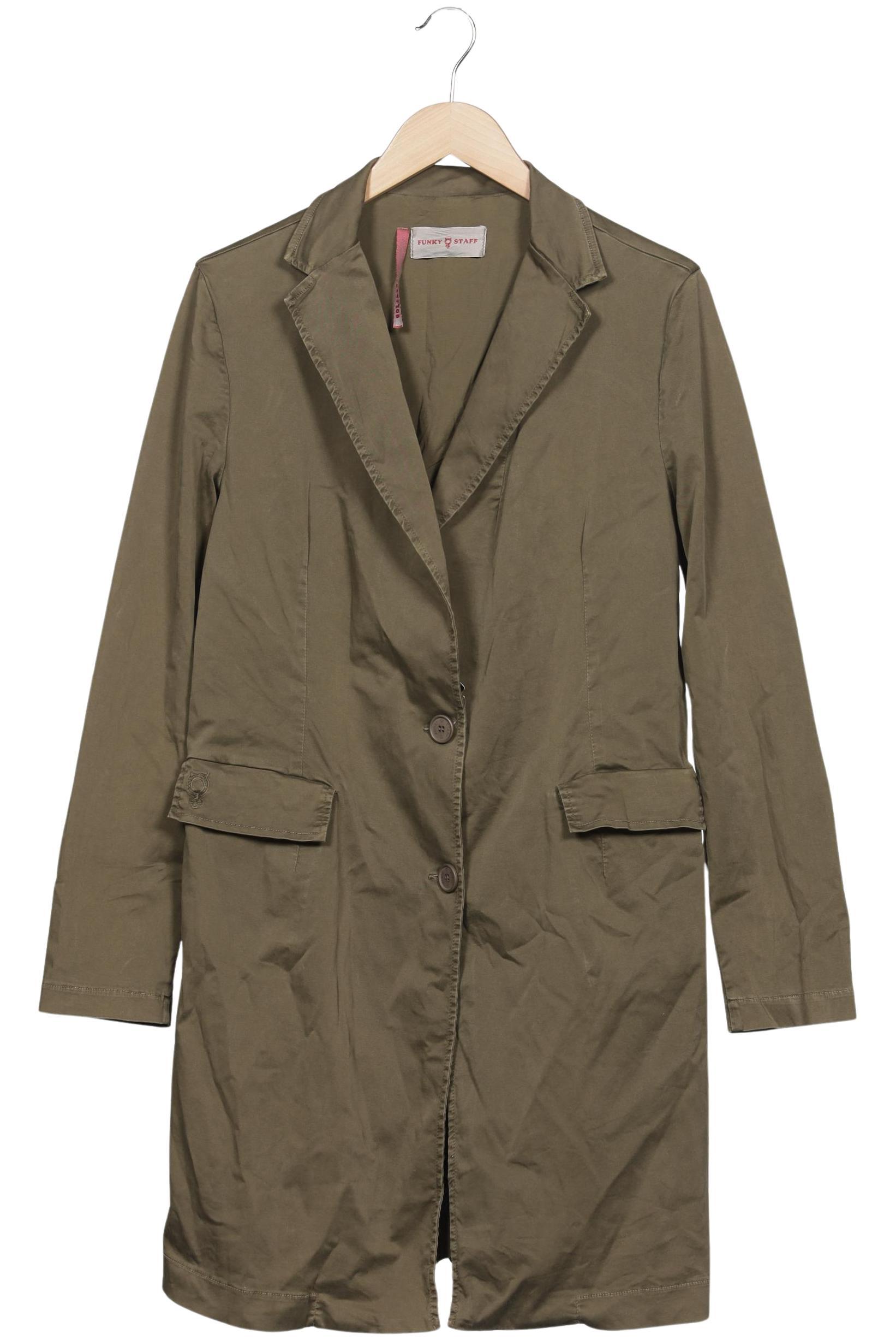 

Funky Staff Damen Mantel, grün, Gr. 44