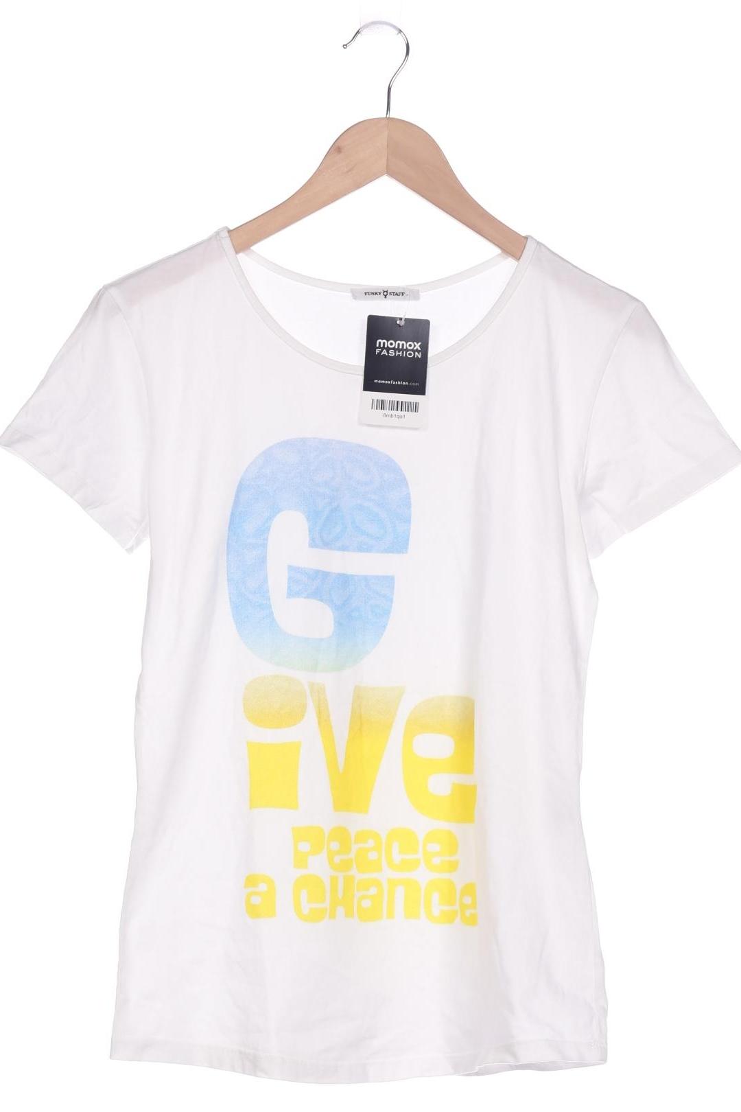 

Funky Staff Damen T-Shirt, weiß, Gr. 38