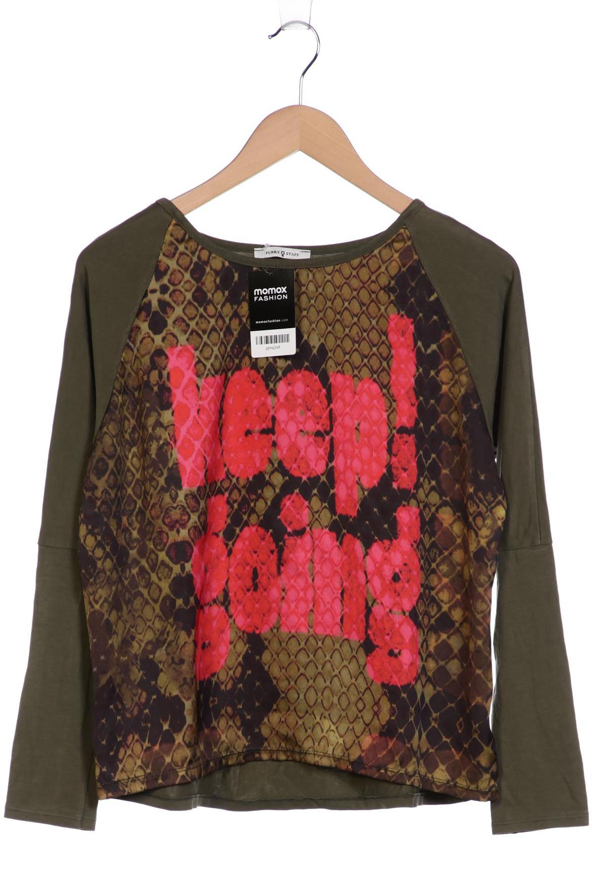 

Funky Staff Damen Langarmshirt, grün, Gr. 38