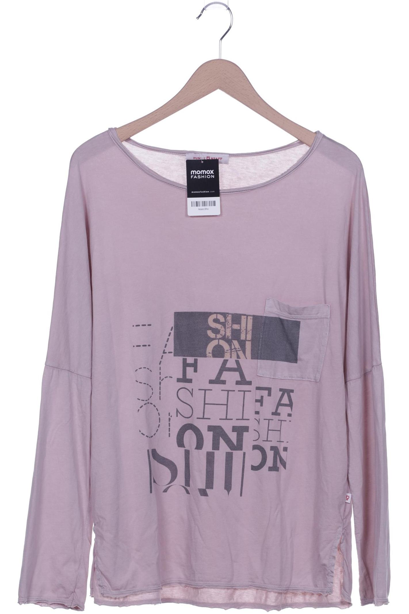 

Funky Staff Damen Langarmshirt, pink, Gr. 44