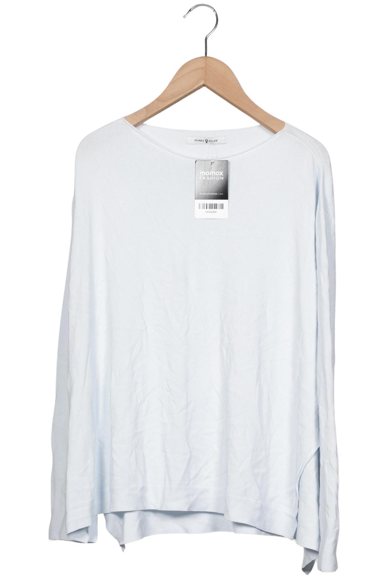 

Funky Staff Damen Langarmshirt, hellblau, Gr. 42