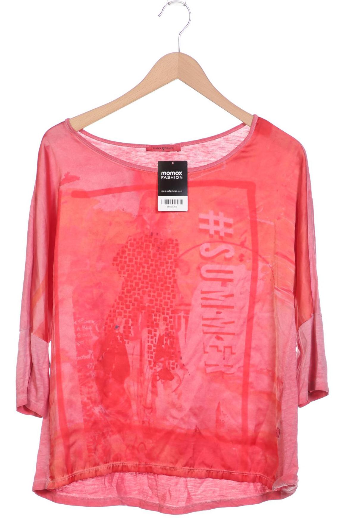 

Funky Staff Damen Langarmshirt, pink