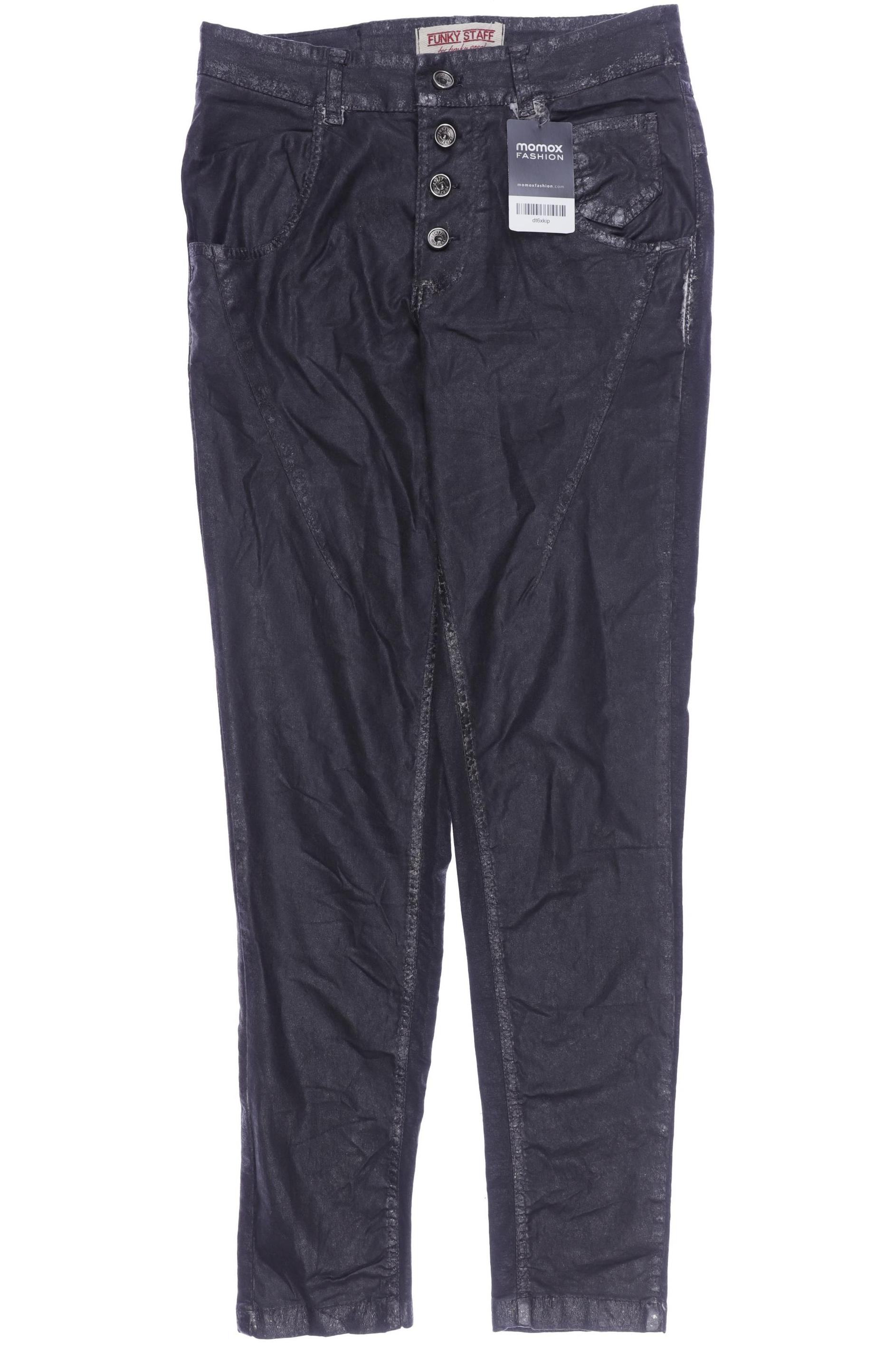 

Funky Staff Damen Jeans, grau, Gr. 0
