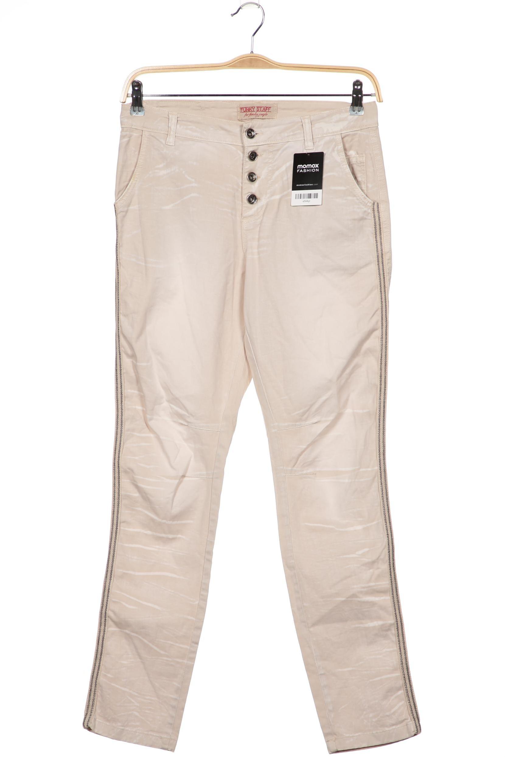 

Funky Staff Damen Stoffhose, beige
