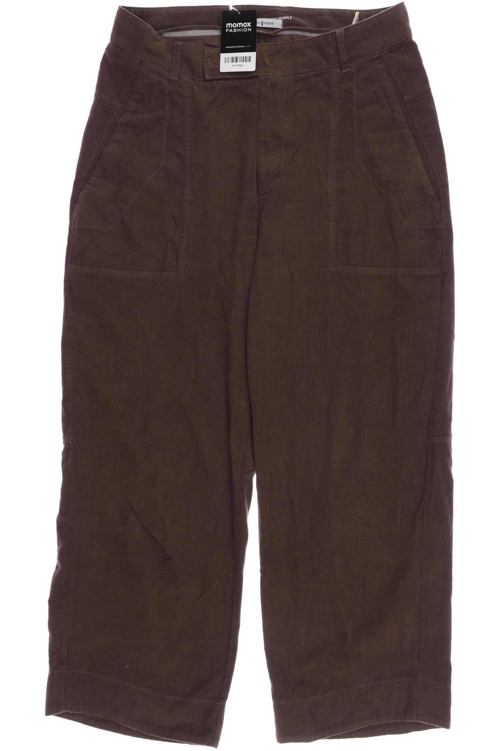 

Funky Staff Damen Stoffhose, braun, Gr. 0