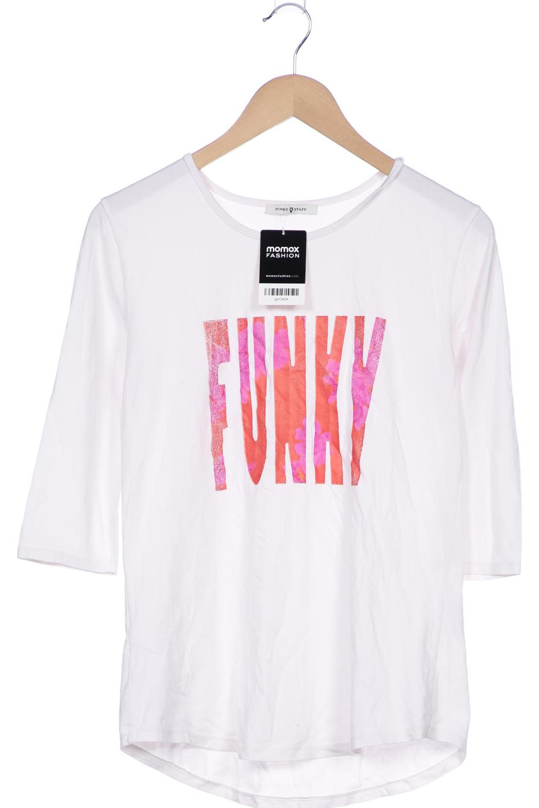 

Funky Staff Damen Langarmshirt, cremeweiß, Gr. 38