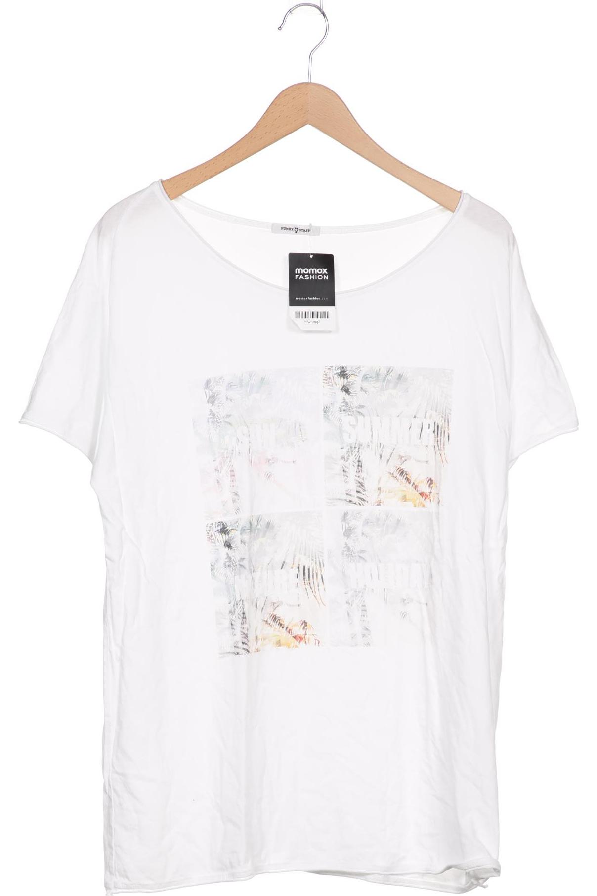 

Funky Staff Damen T-Shirt, weiß, Gr. 44