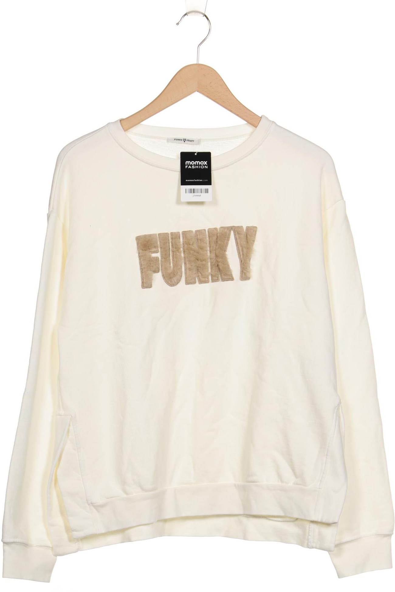 

Funky Staff Damen Sweatshirt, cremeweiß, Gr. 36