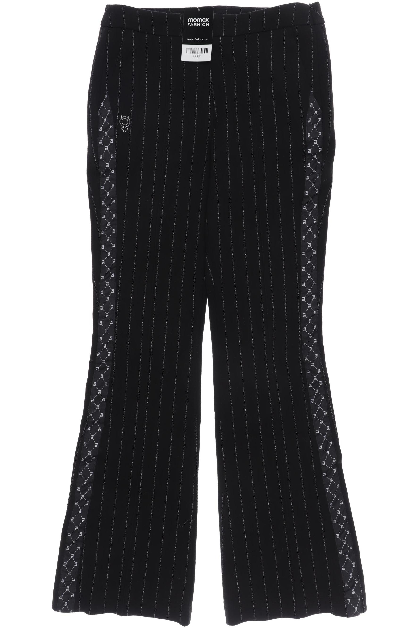 

Funky Staff Damen Stoffhose, schwarz, Gr. 0