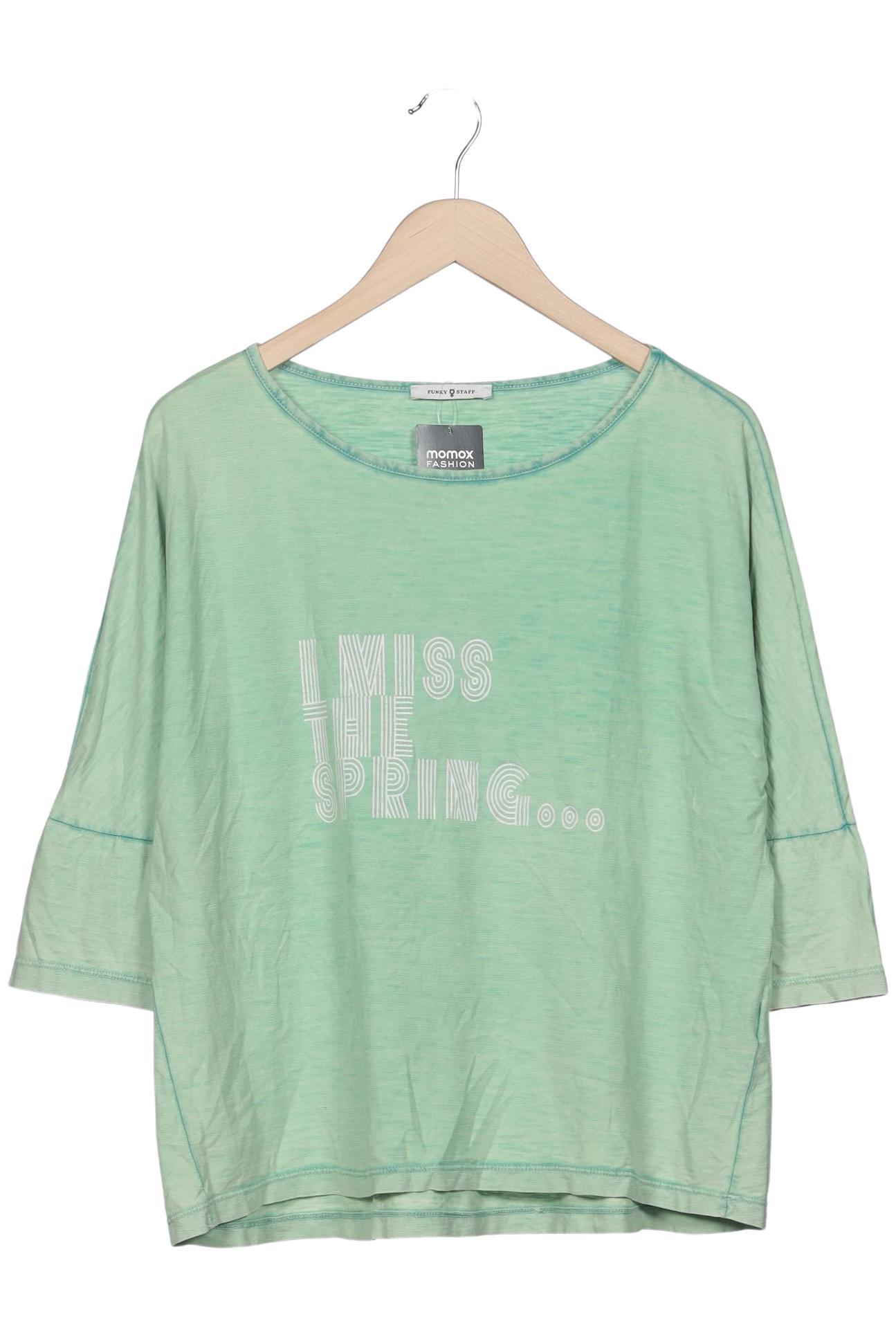 

Funky Staff Damen Langarmshirt, hellgrün, Gr. 42
