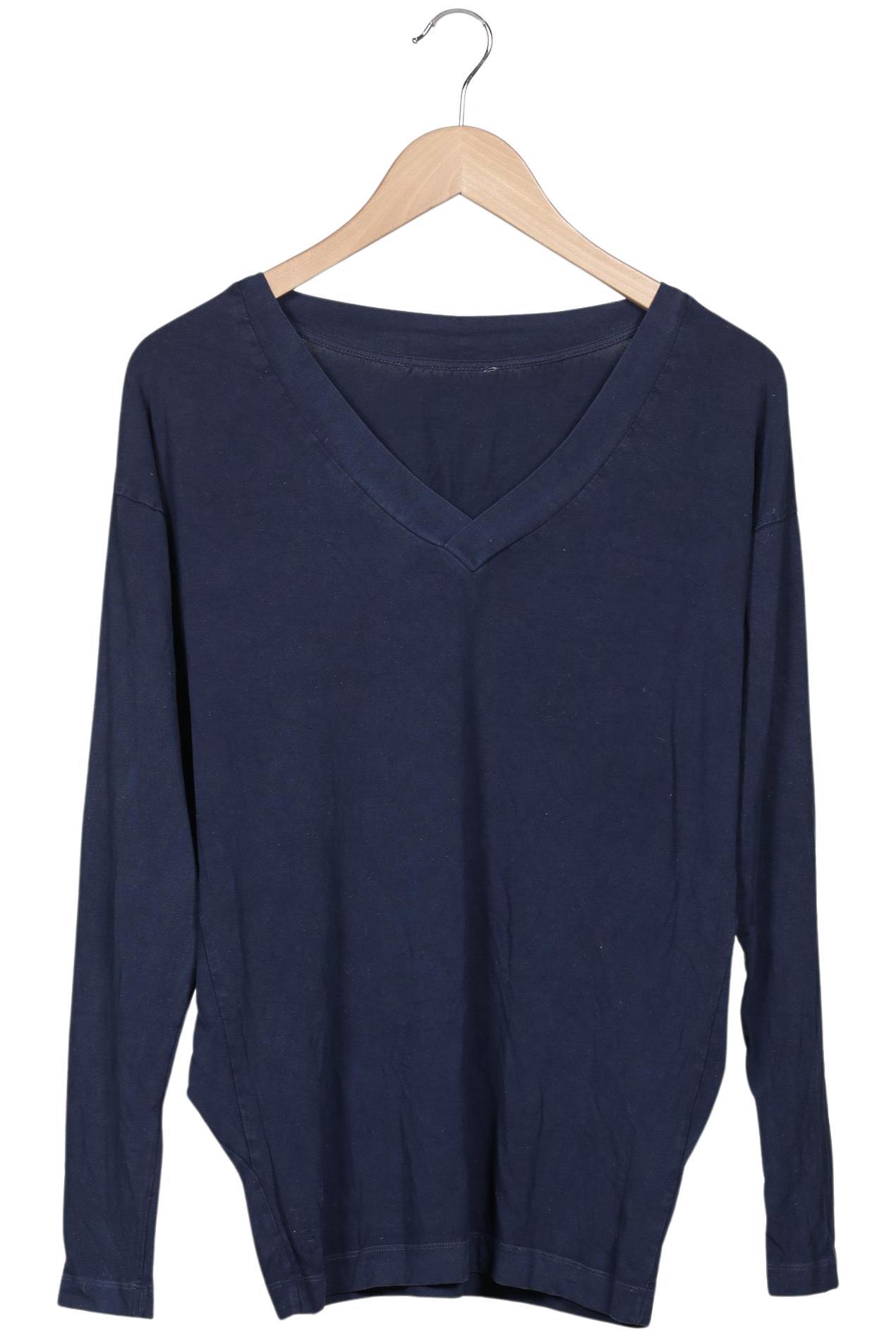 Thumbnail - Funky Staff Damen Langarmshirt, marineblau, Gr. 38