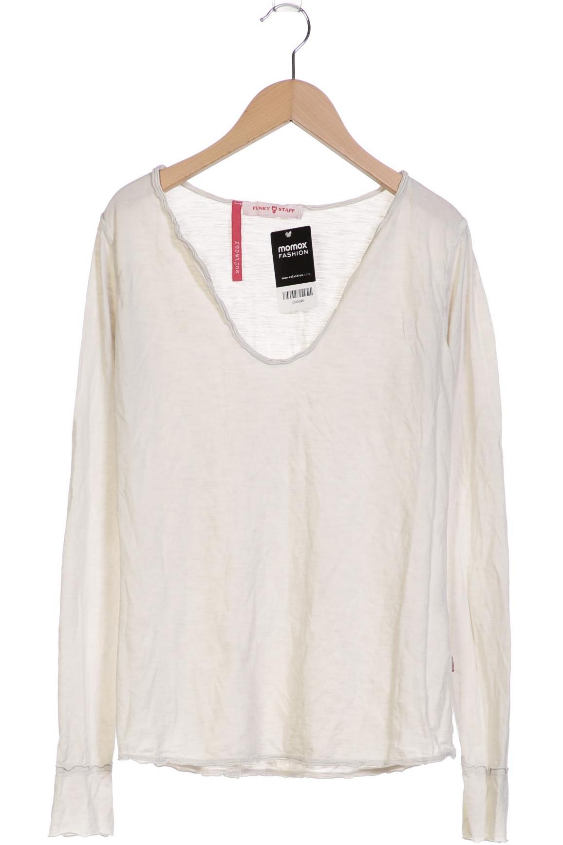 

Funky Staff Damen Langarmshirt, cremeweiß, Gr. 36