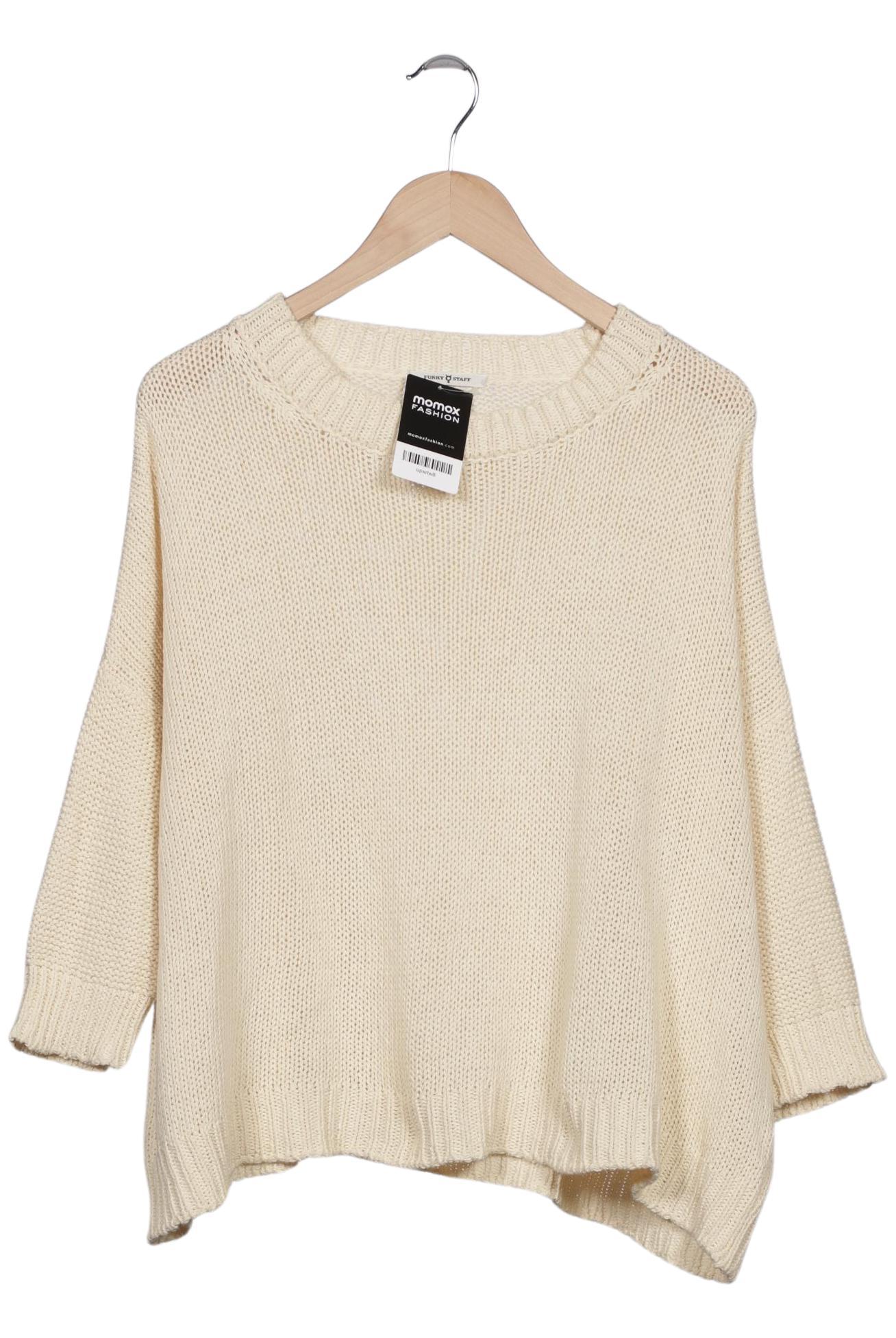 

Funky Staff Damen Pullover, cremeweiß, Gr. 42