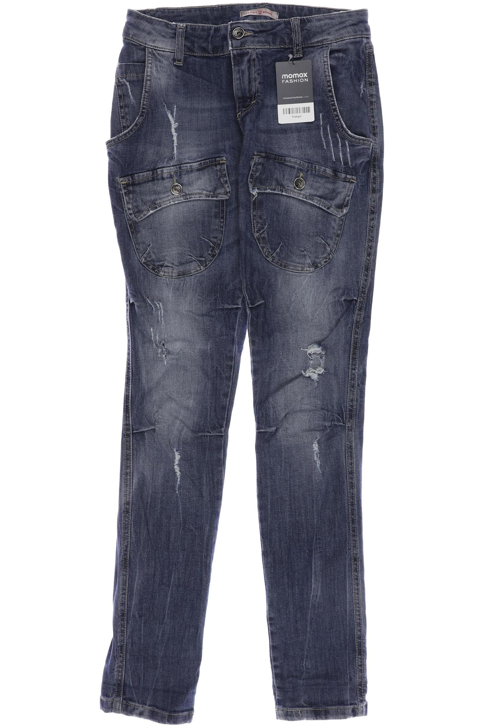 

Funky Staff Damen Jeans, blau, Gr. 0