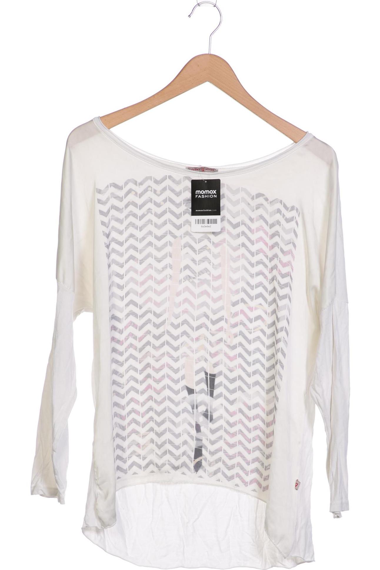

Funky Staff Damen Langarmshirt, cremeweiß
