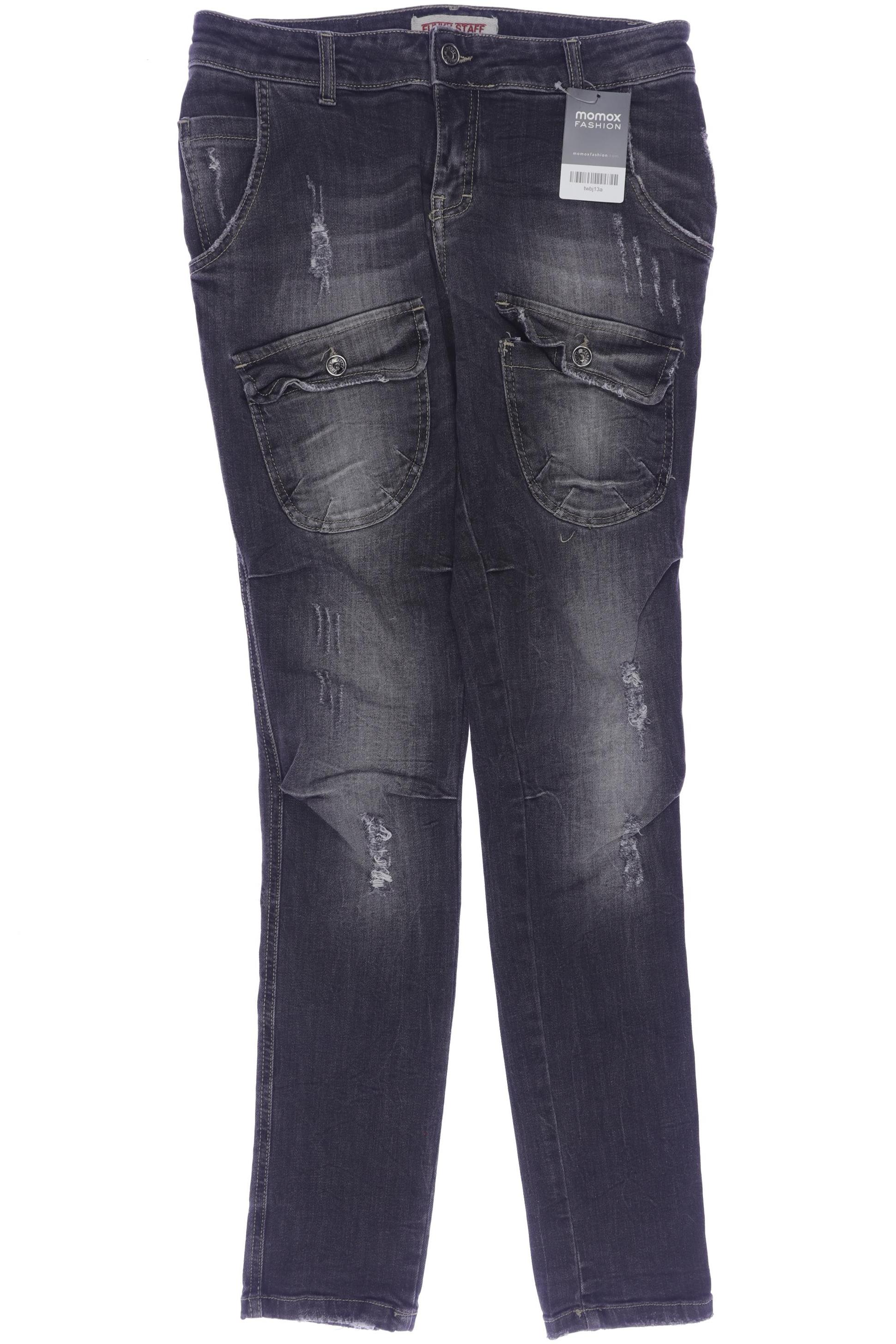 

Funky Staff Damen Jeans, grau, Gr. 0