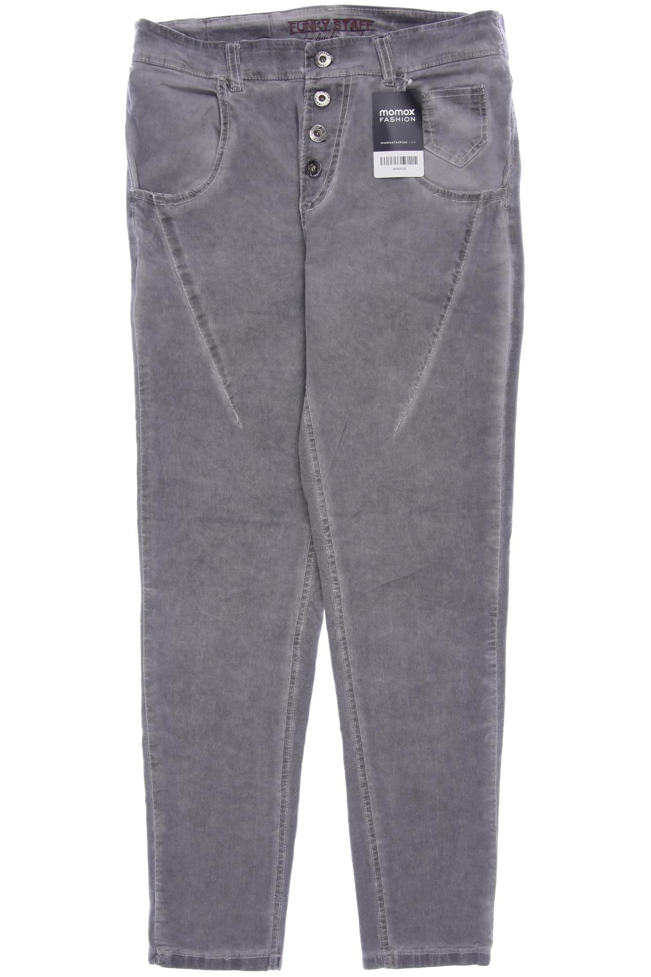 

Funky Staff Damen Jeans, grau, Gr. 0
