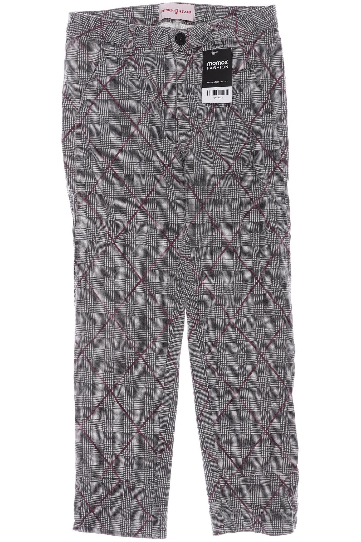 

Funky Staff Damen Stoffhose, grau