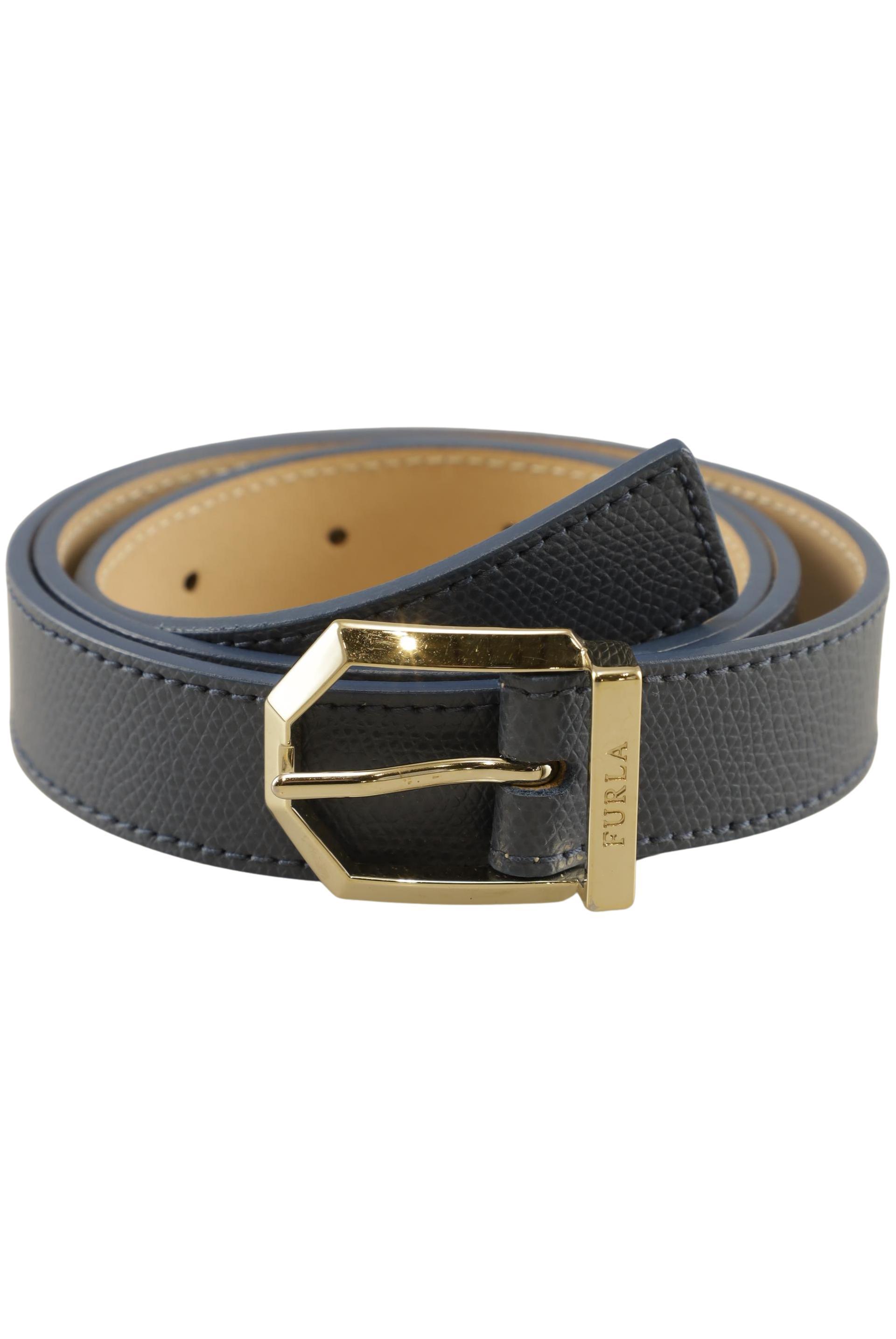 

Furla Damen Gürtel, marineblau, Gr. 75