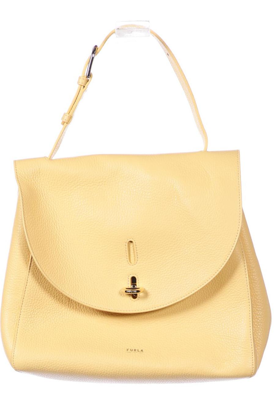 

Furla Damen Handtasche, gelb