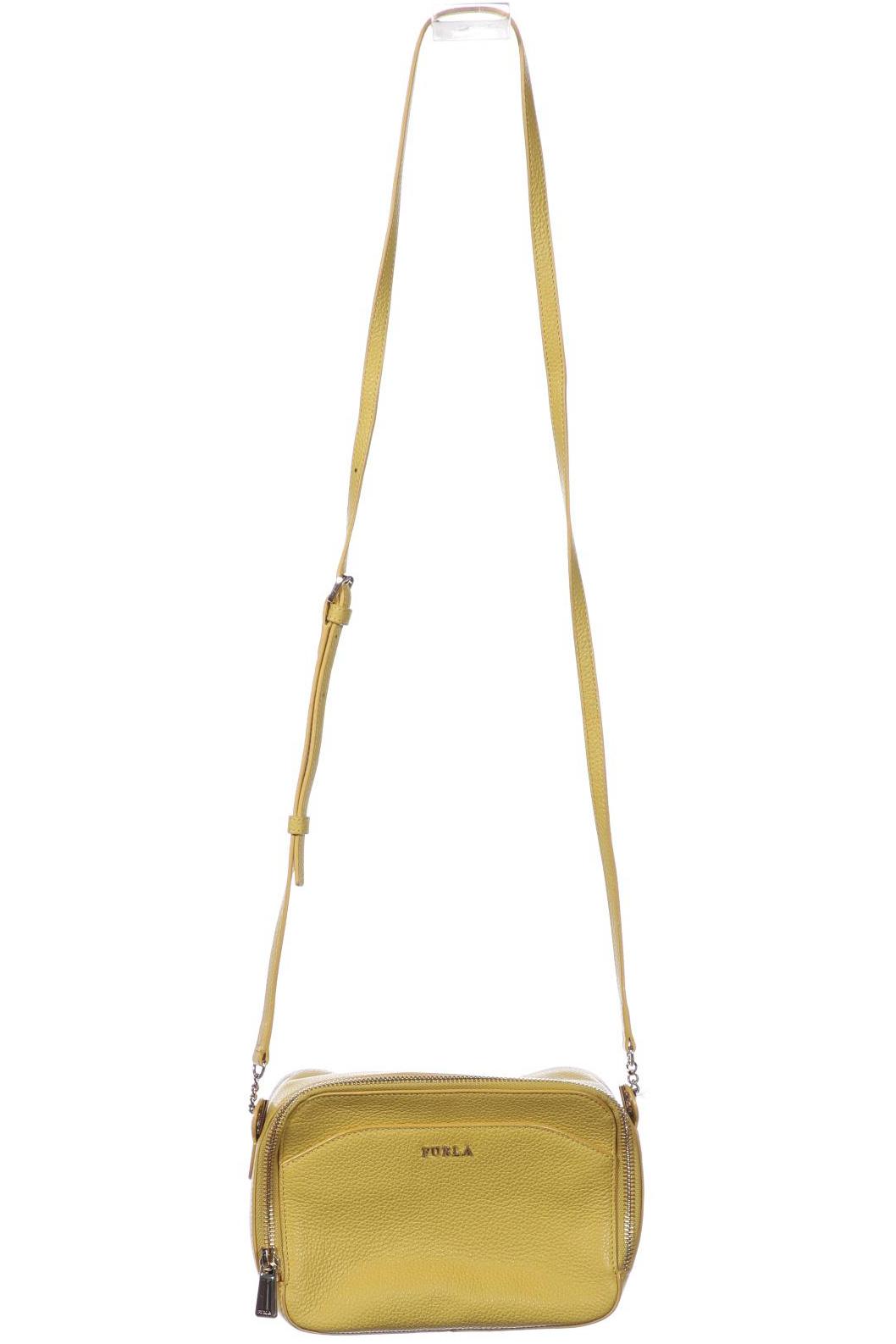 

Furla Damen Handtasche, gelb