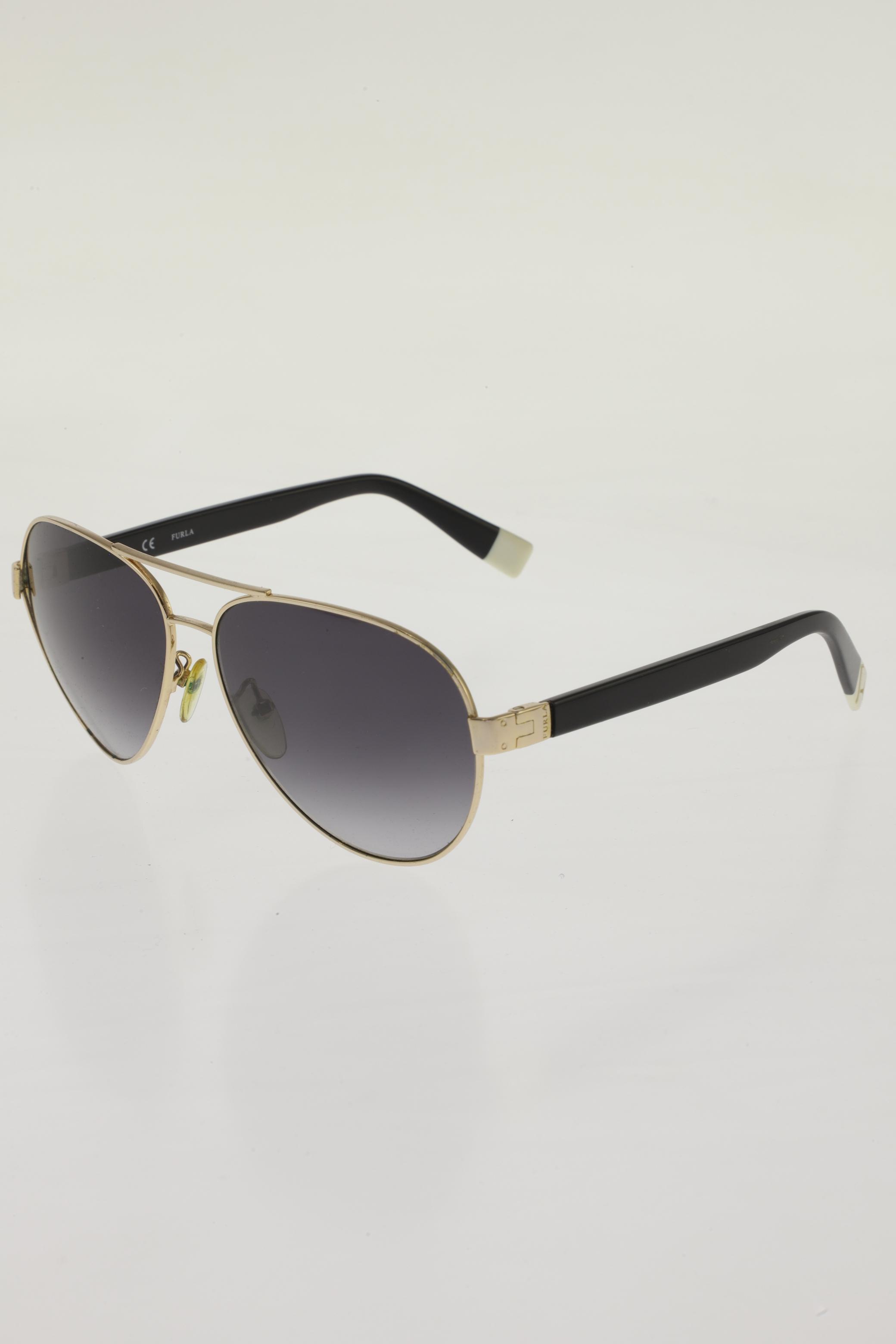 

Furla Damen Sonnenbrille, gold, Gr.