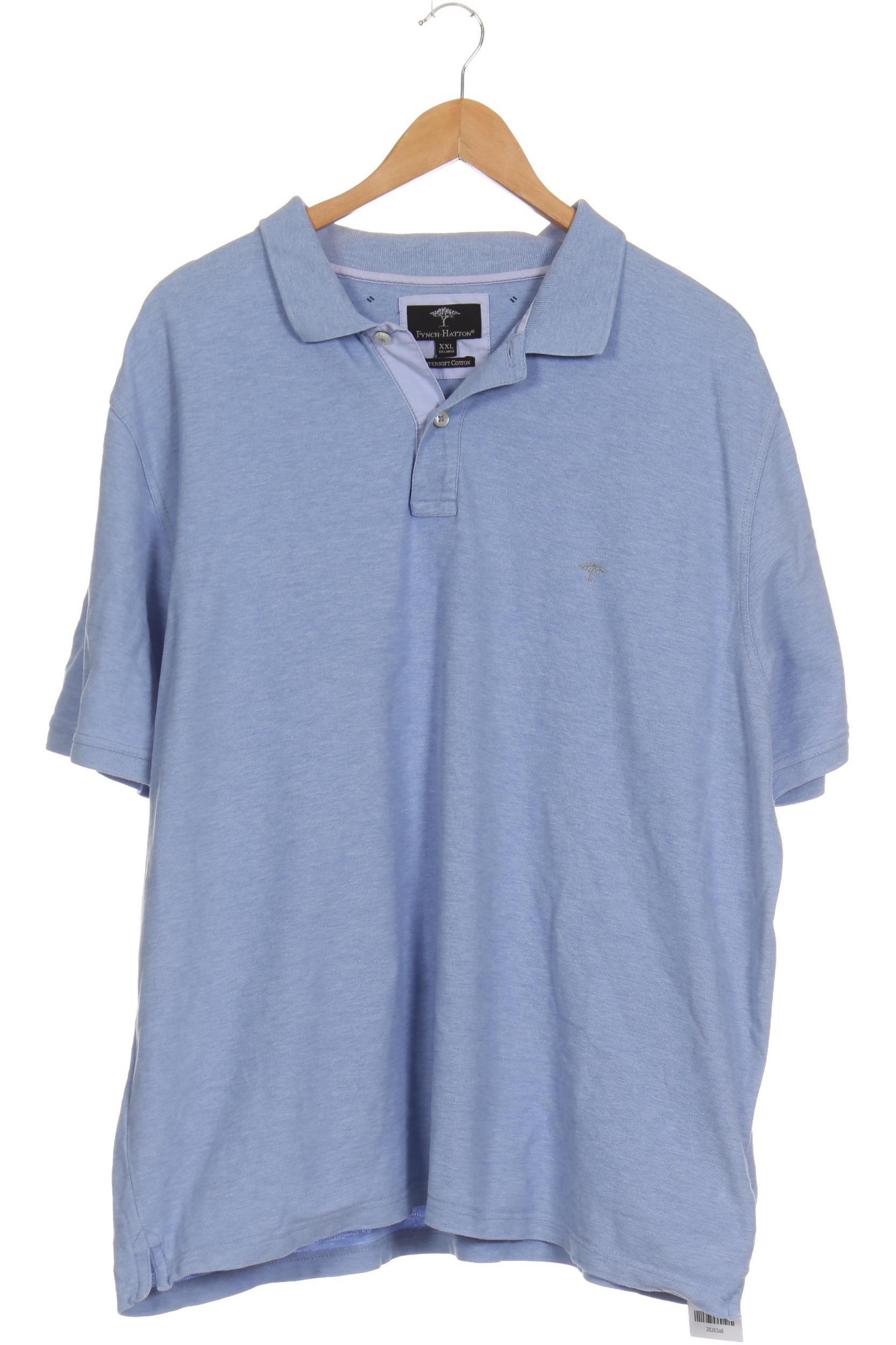 

Fynch Hatton Herren Poloshirt, blau, Gr.