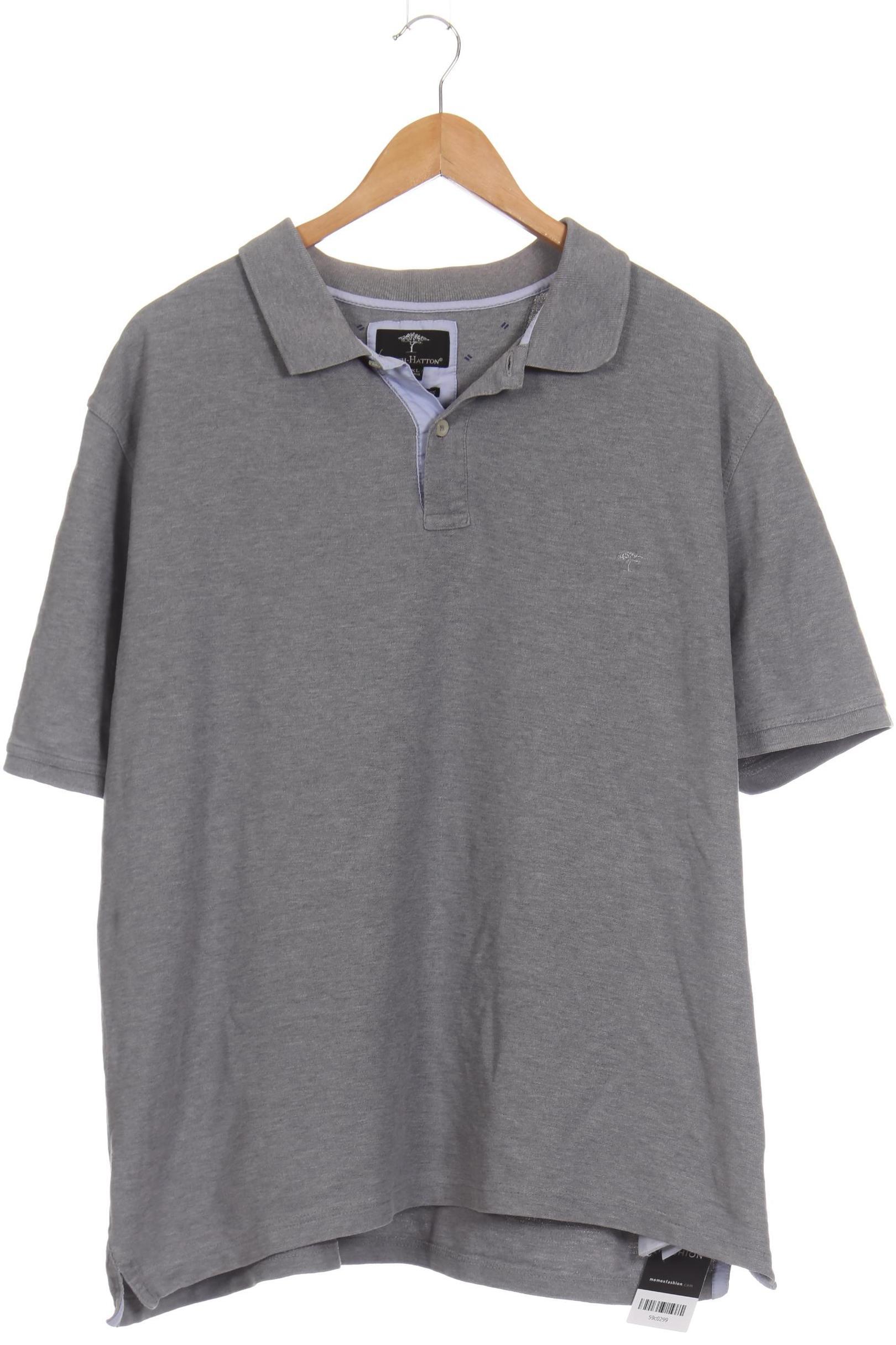 Thumbnail - Fynch Hatton Herren Poloshirt, grau, Gr.