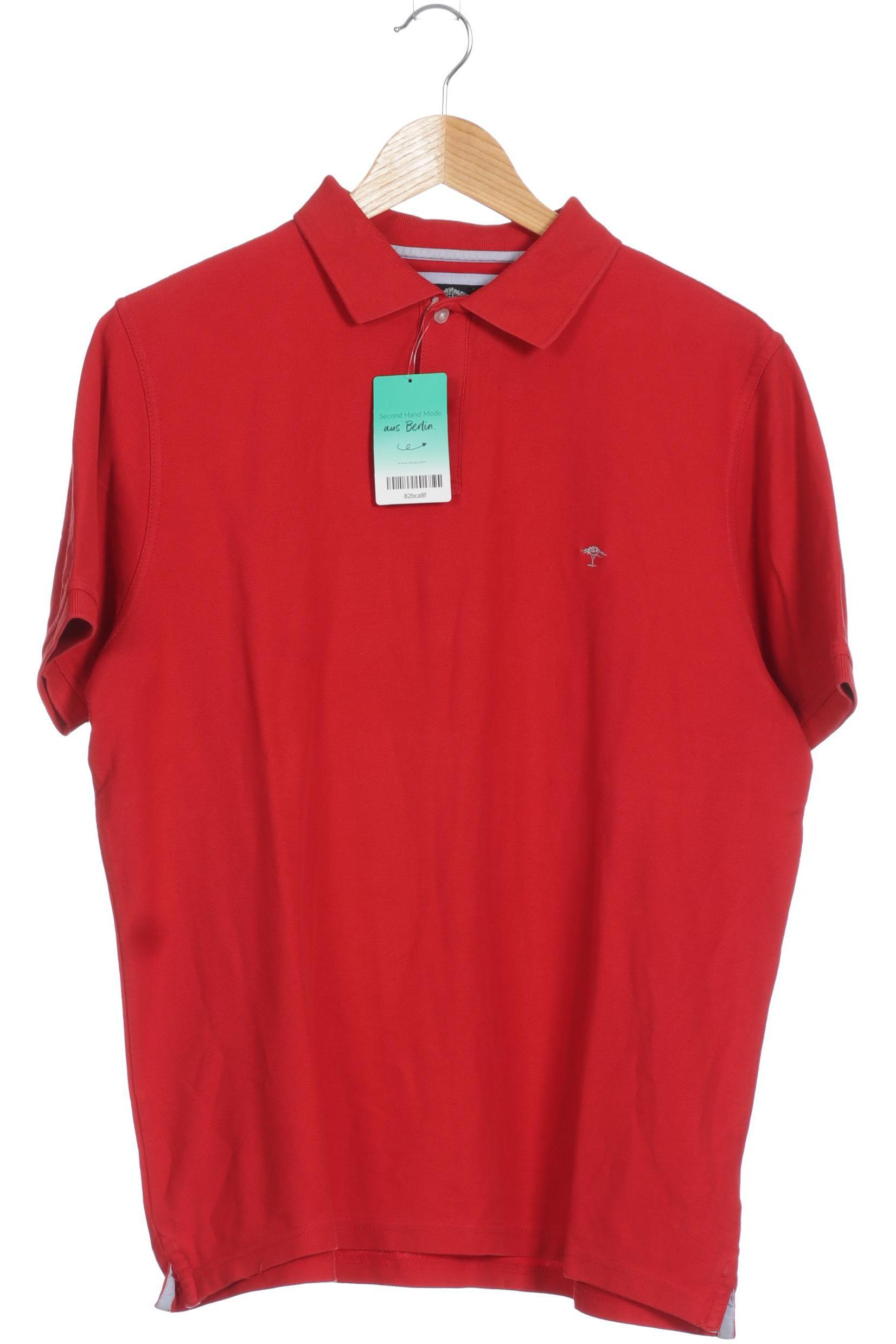 Thumbnail - Fynch Hatton Herren Poloshirt, rot, Gr.