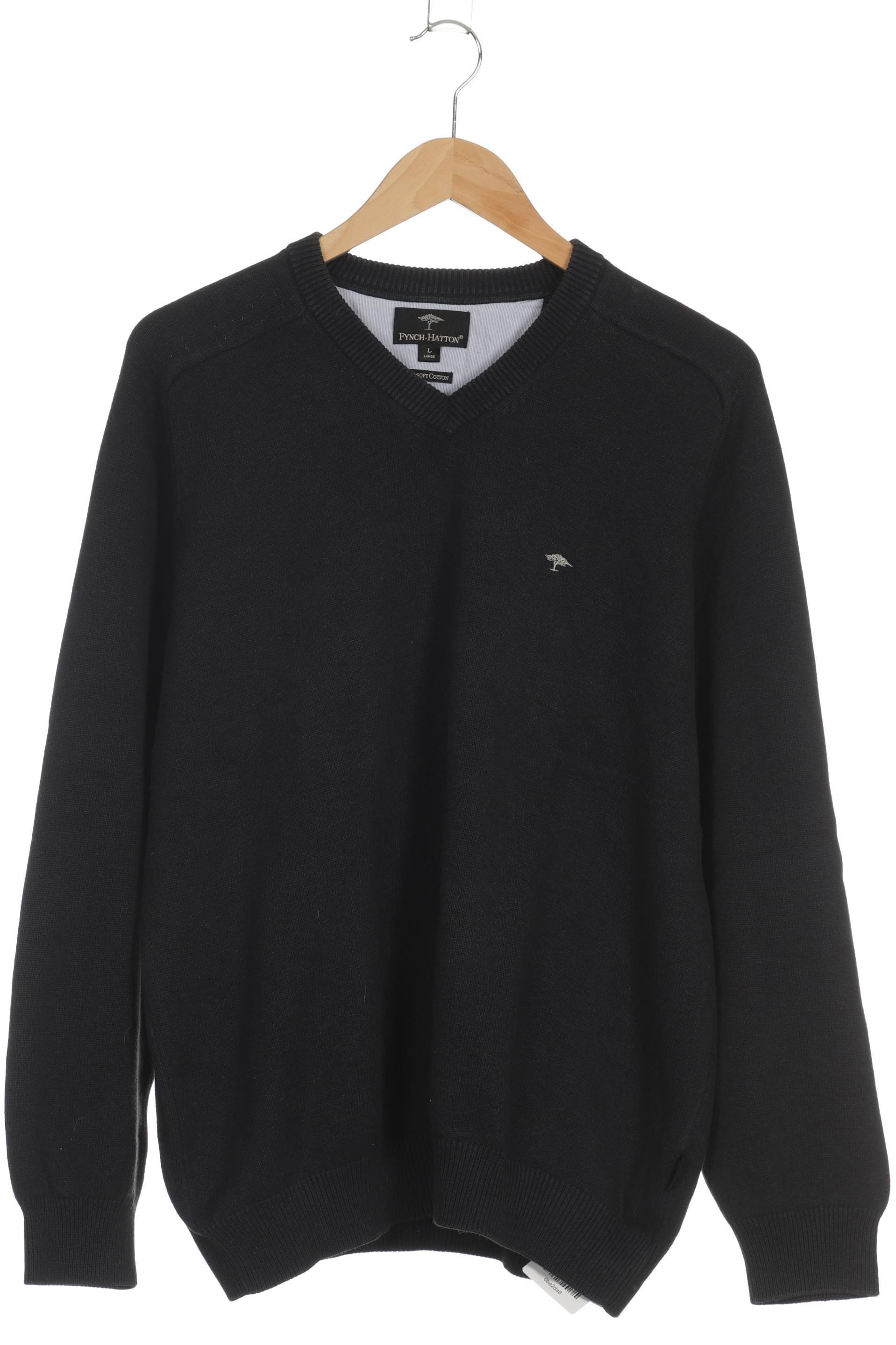 

Fynch Hatton Herren Pullover, blau, Gr.