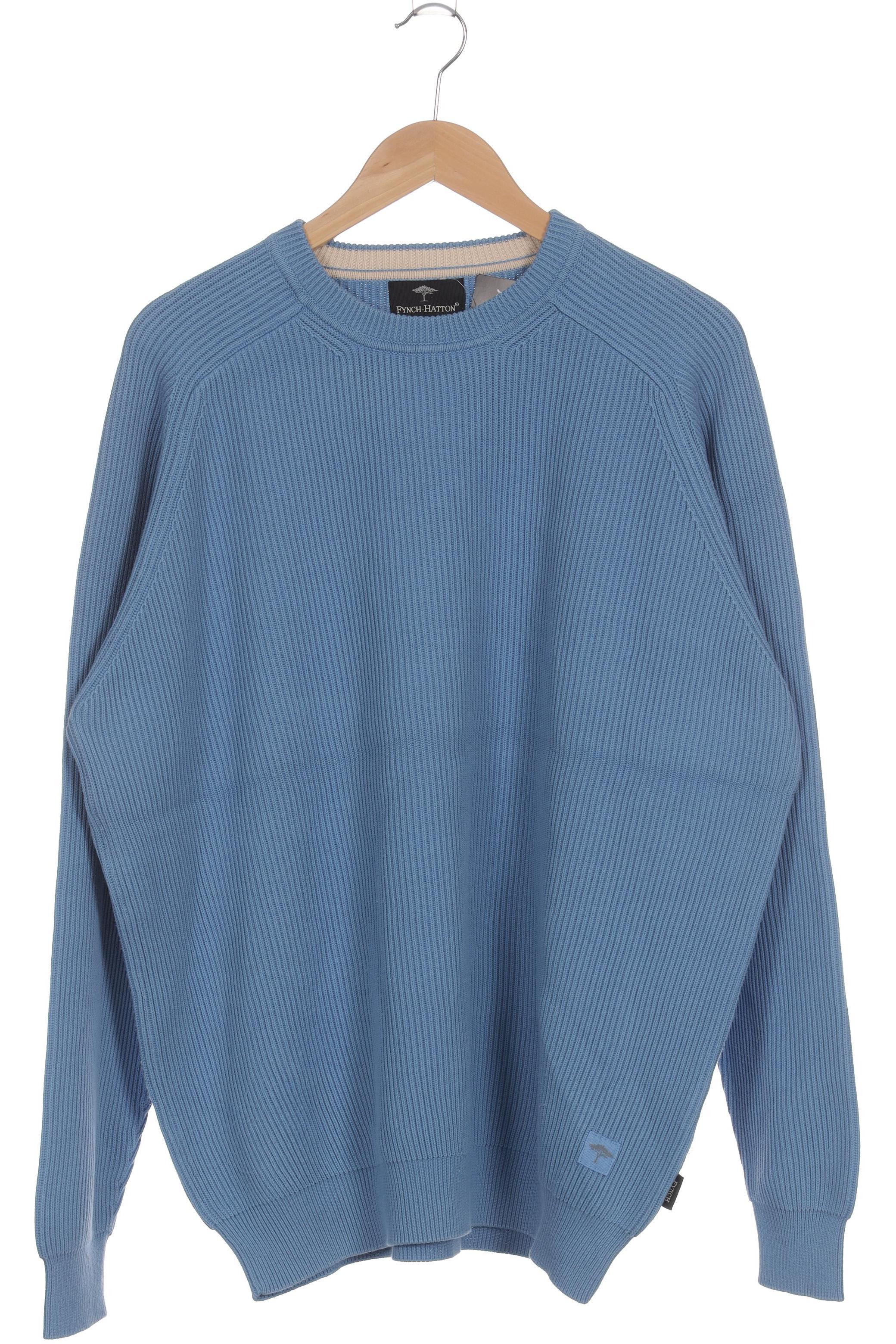 

Fynch Hatton Herren Pullover, blau, Gr.