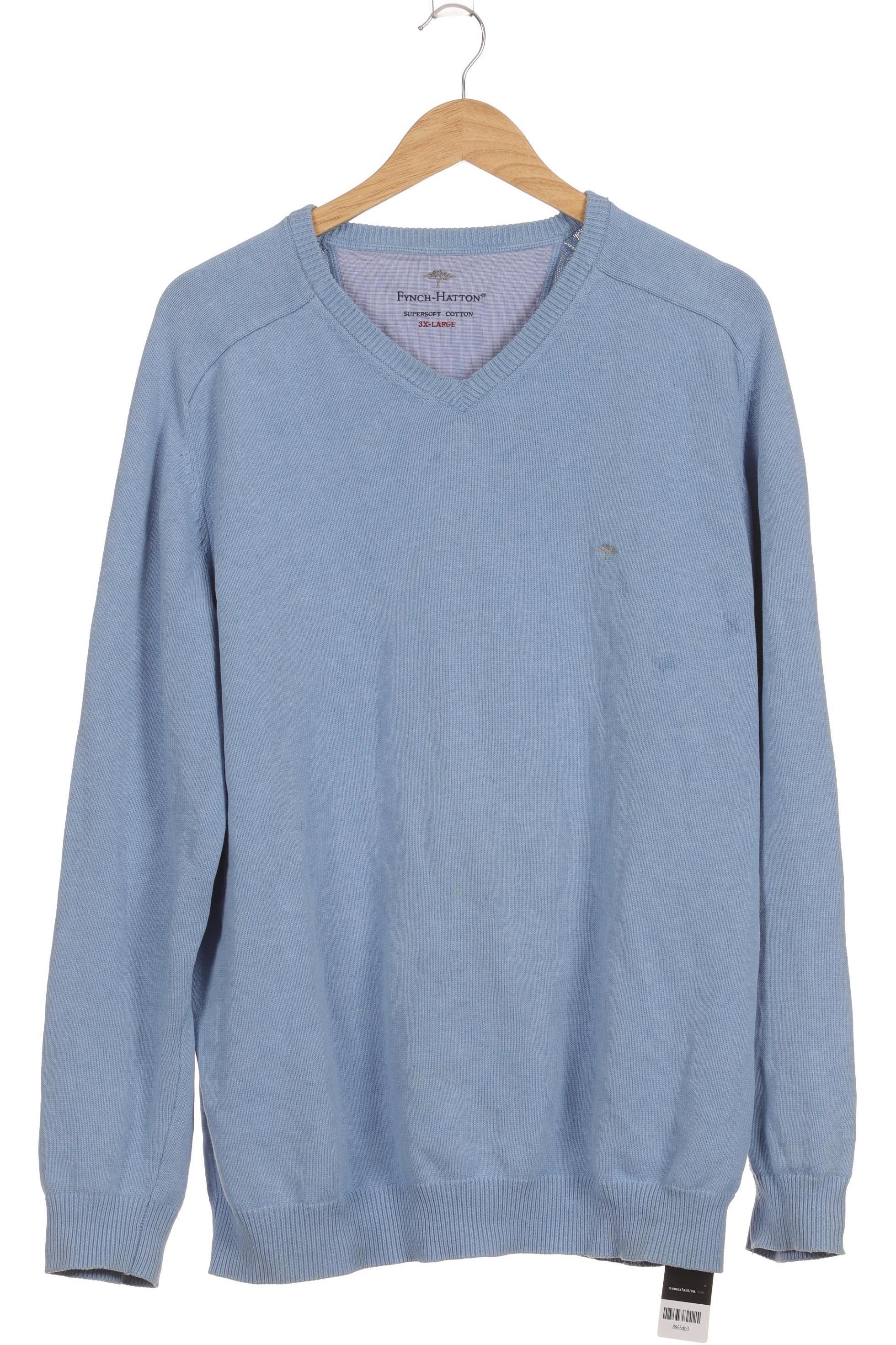 

Fynch Hatton Herren Pullover, blau, Gr.