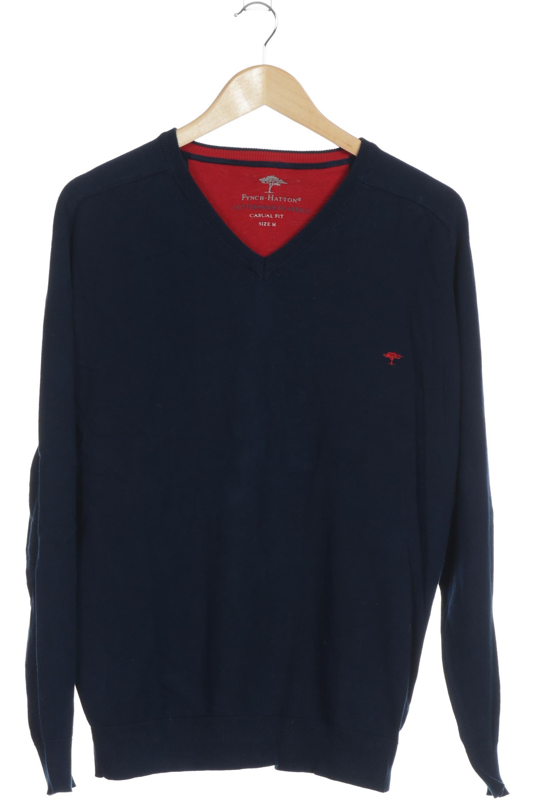 

Fynch Hatton Herren Pullover, blau, Gr.
