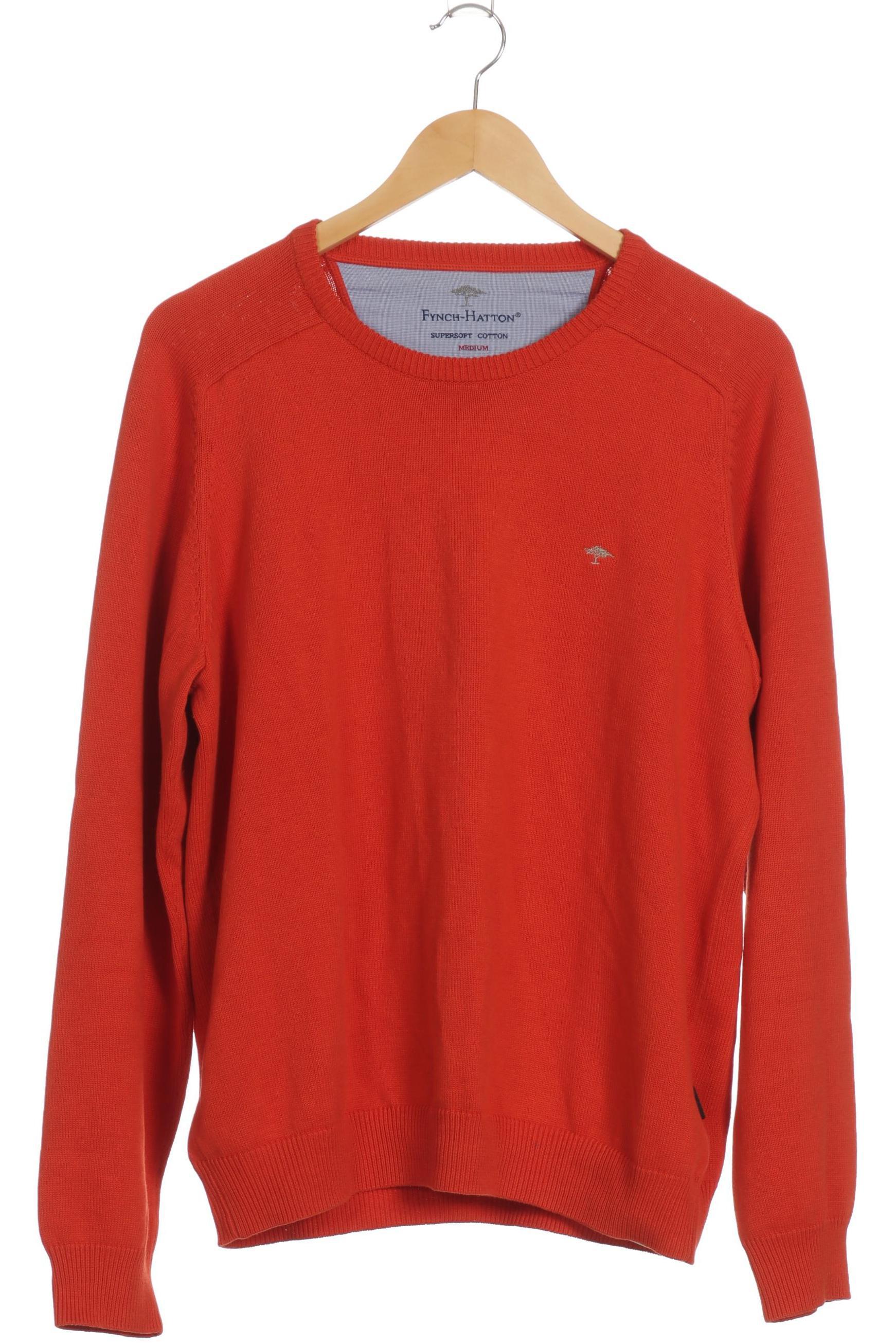 Thumbnail - Fynch Hatton Herren Pullover, orange, Gr.