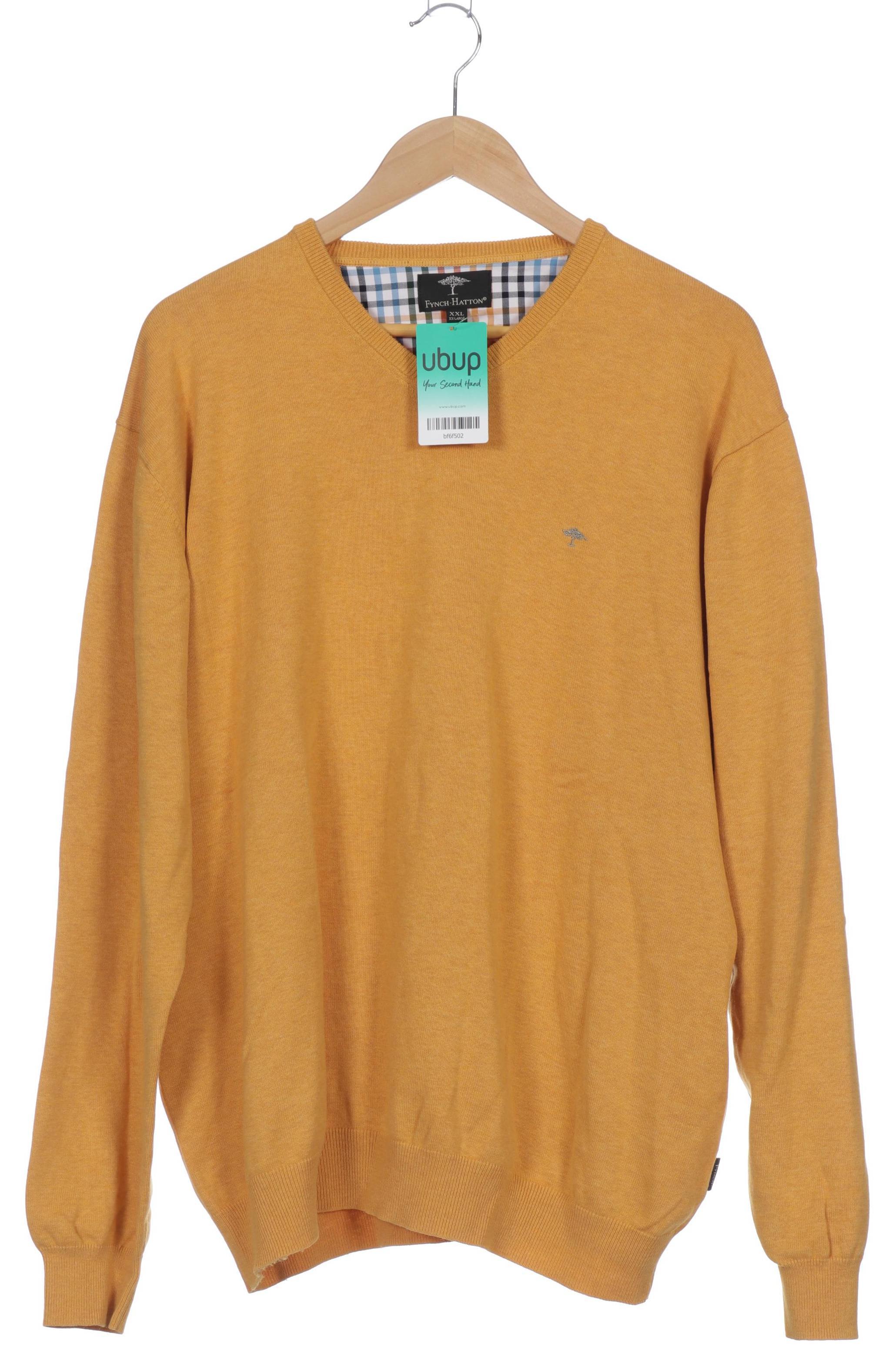 Thumbnail - Fynch Hatton Herren Pullover, gelb, Gr.