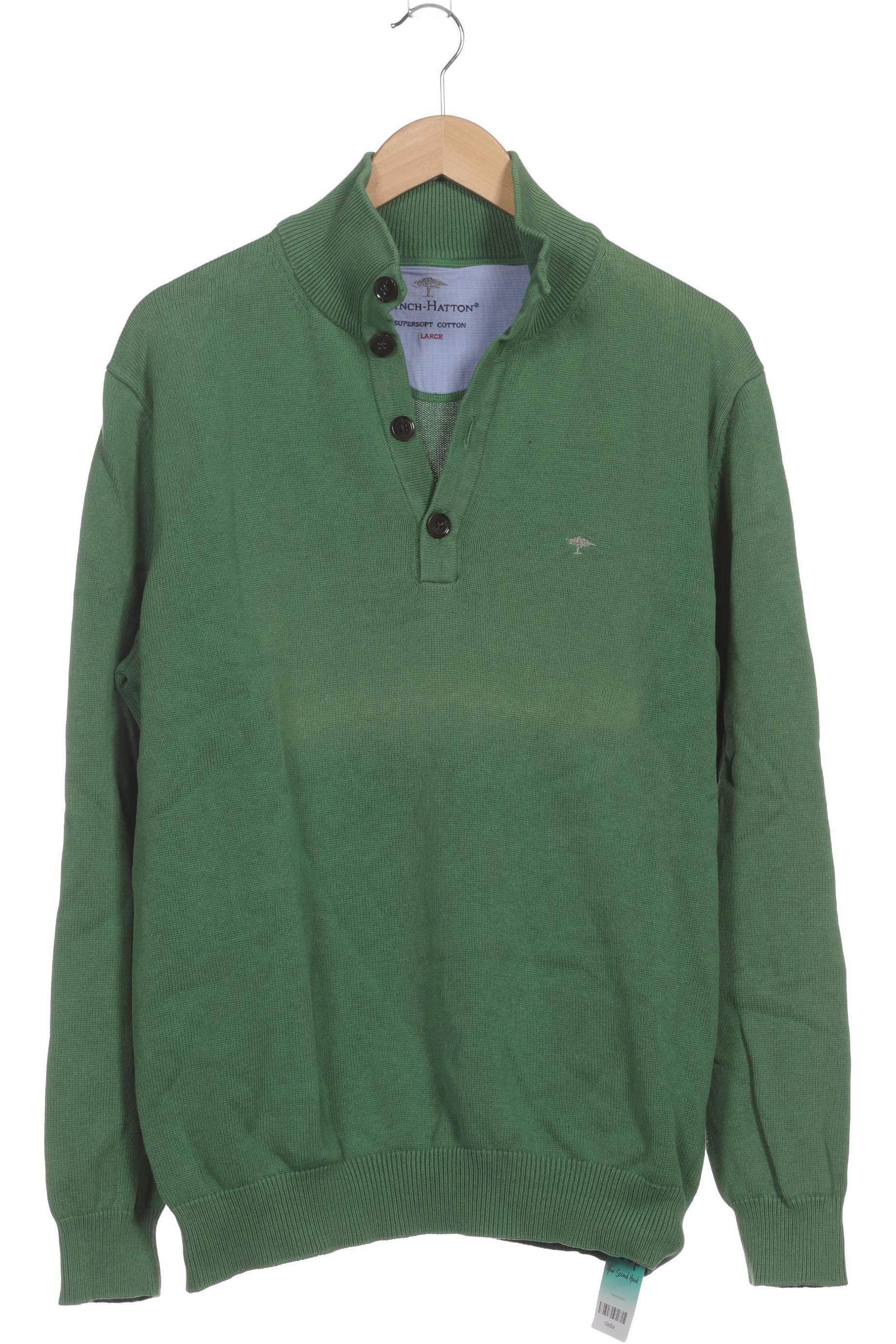 

Fynch Hatton Herren Pullover, grün, Gr.