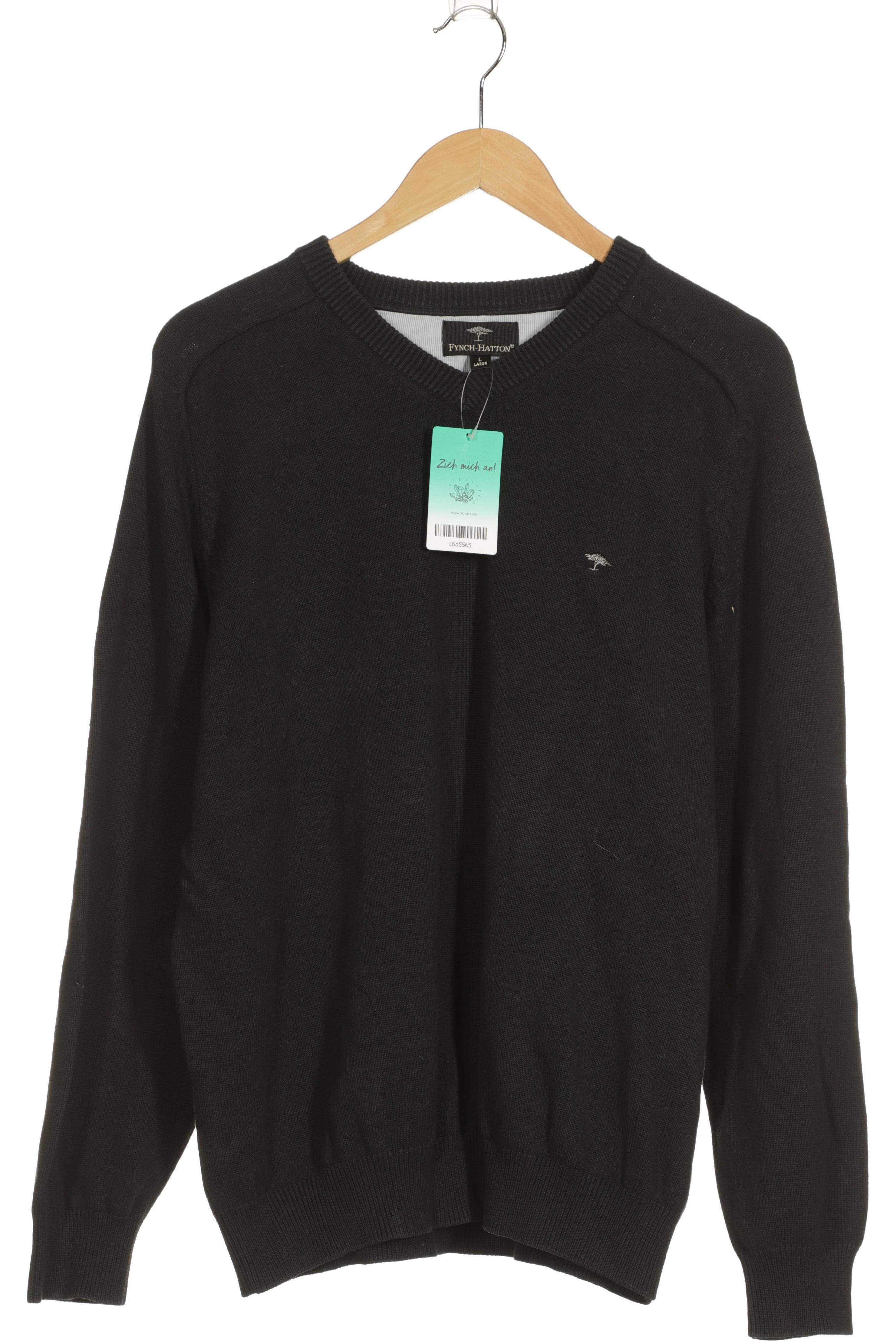 

Fynch Hatton Herren Pullover, blau, Gr.