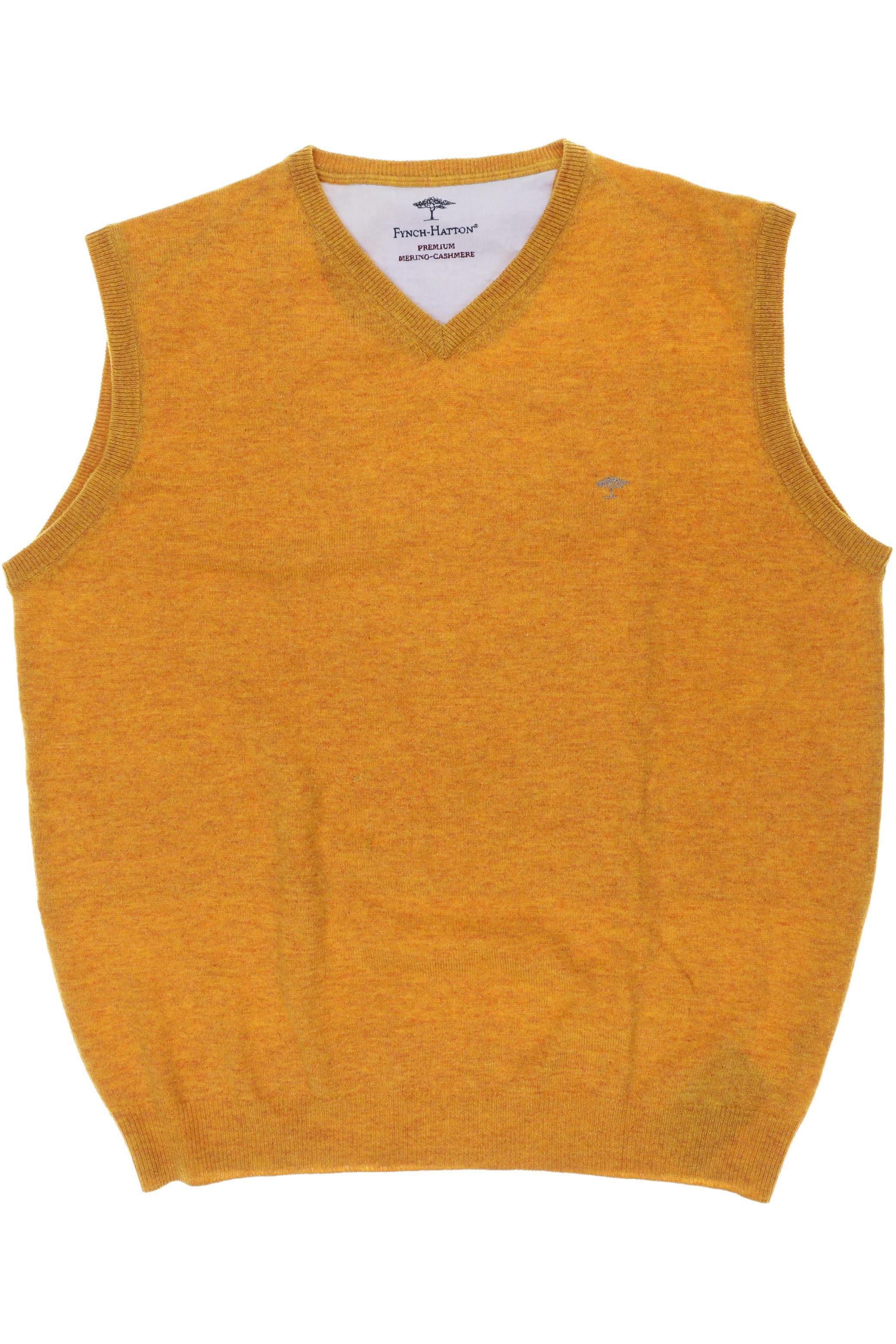 

Fynch Hatton Herren Pullover, orange, Gr.