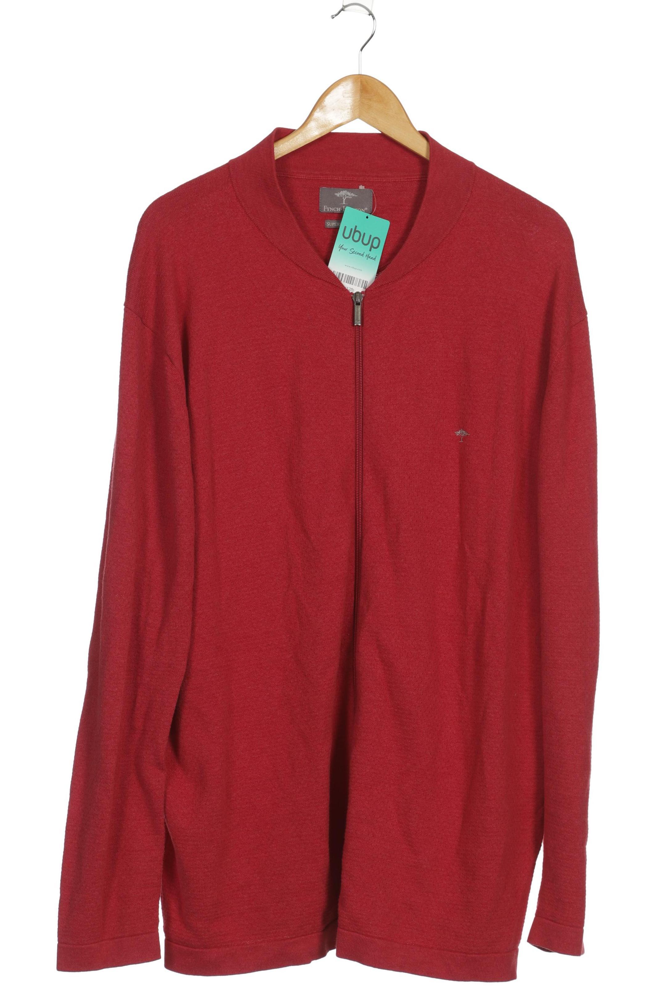 Thumbnail - Fynch Hatton Herren Strickjacke, rot, Gr.