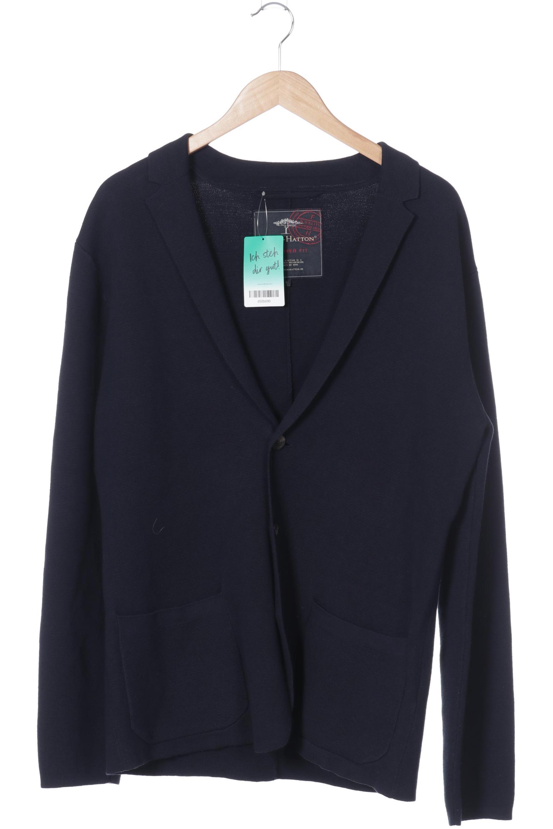 

Fynch Hatton Herren Strickjacke, blau, Gr.