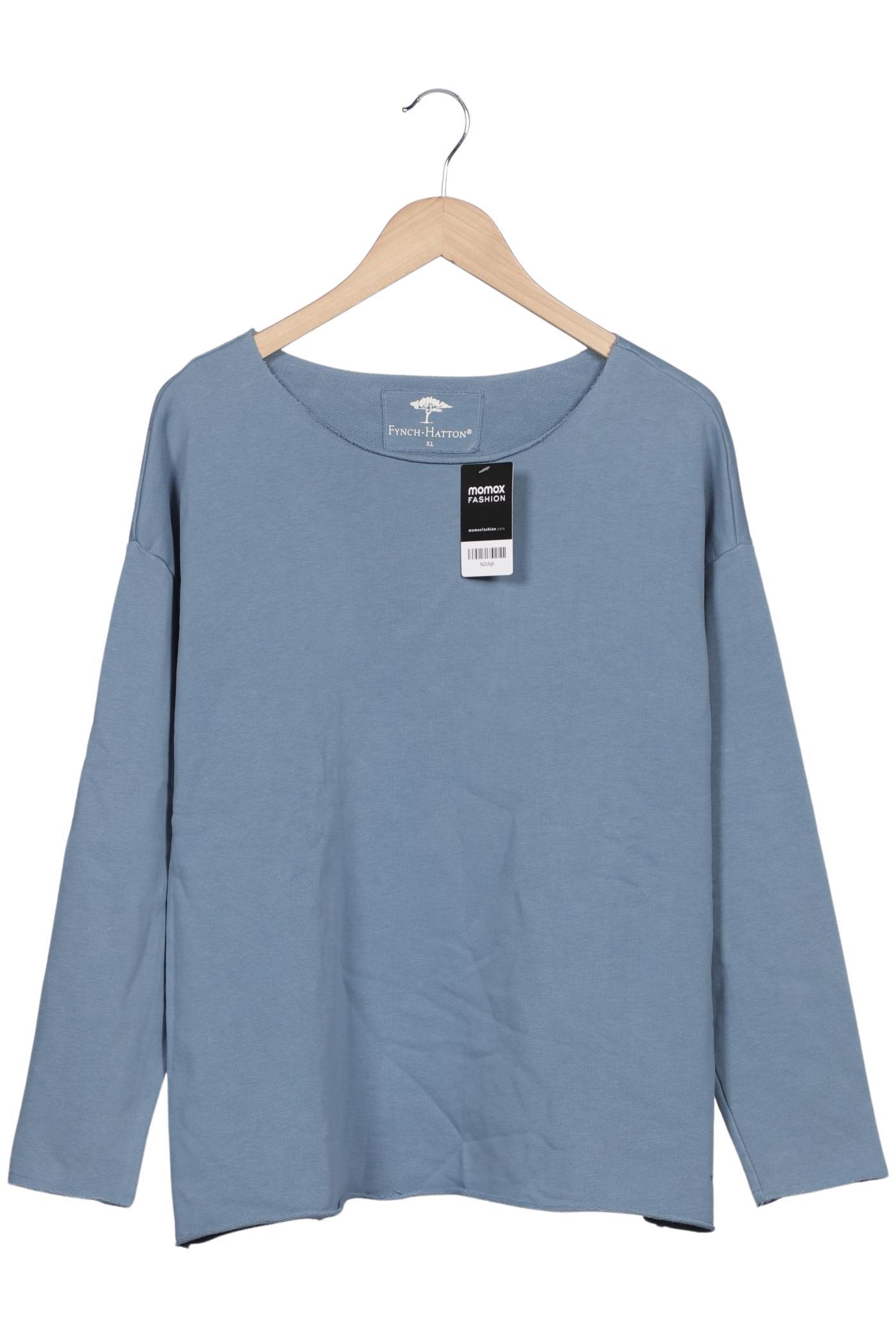 

Fynch Hatton Damen Sweatshirt, blau, Gr. 44