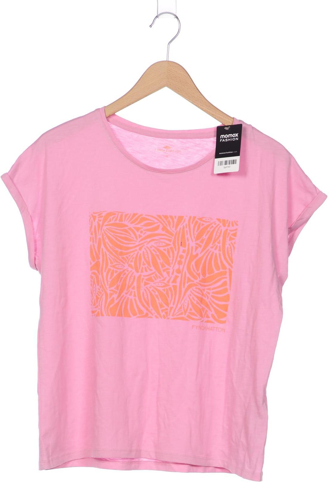 

Fynch Hatton Damen T-Shirt, pink, Gr. 44