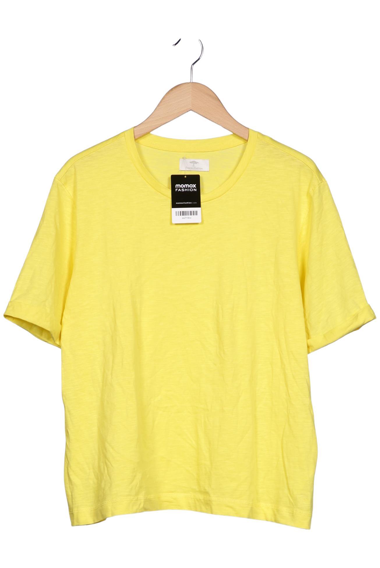 

Fynch Hatton Damen T-Shirt, gelb, Gr. 46